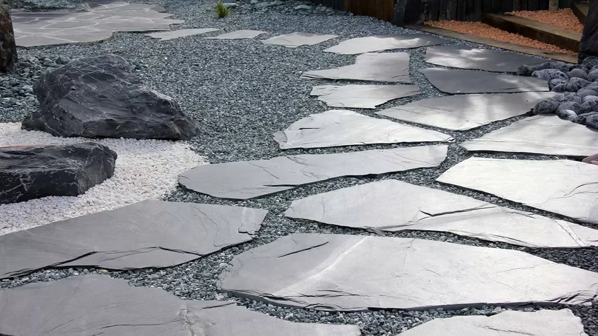 Natural Stone Installation Featuring Marble and Travertine Pavers in Palm Beach, FL