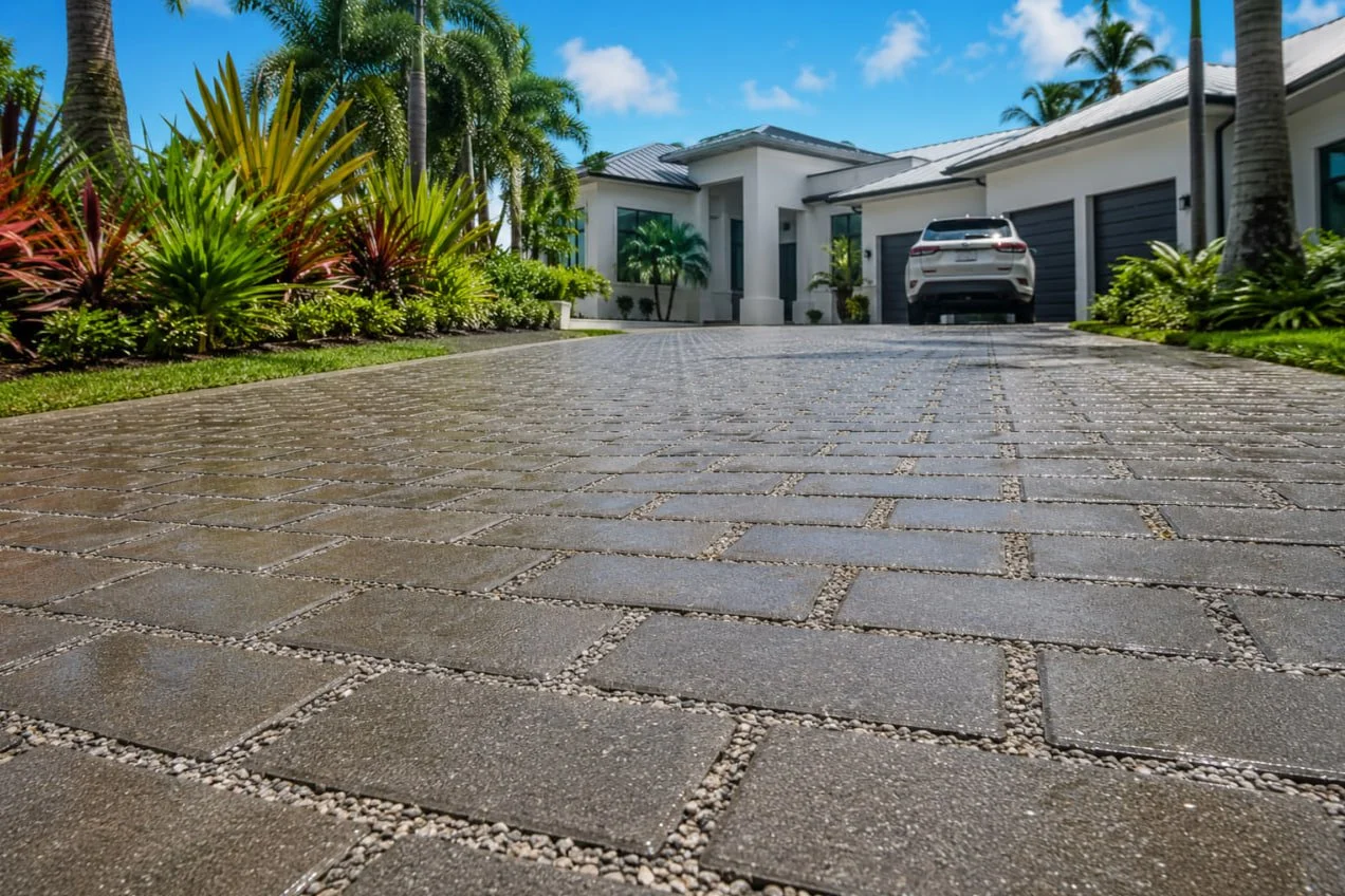 Permeable Pavers in South Florida: Drainage, Flooding &amp; Driveway Guide