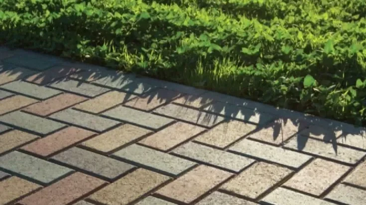 Brick paving material