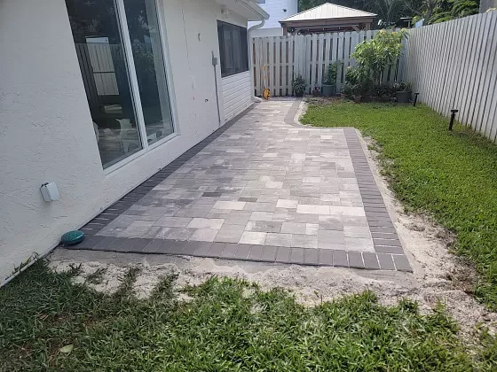 Paver cleaning and sealing restoring patio and walkway surfaces in Broward County, FL