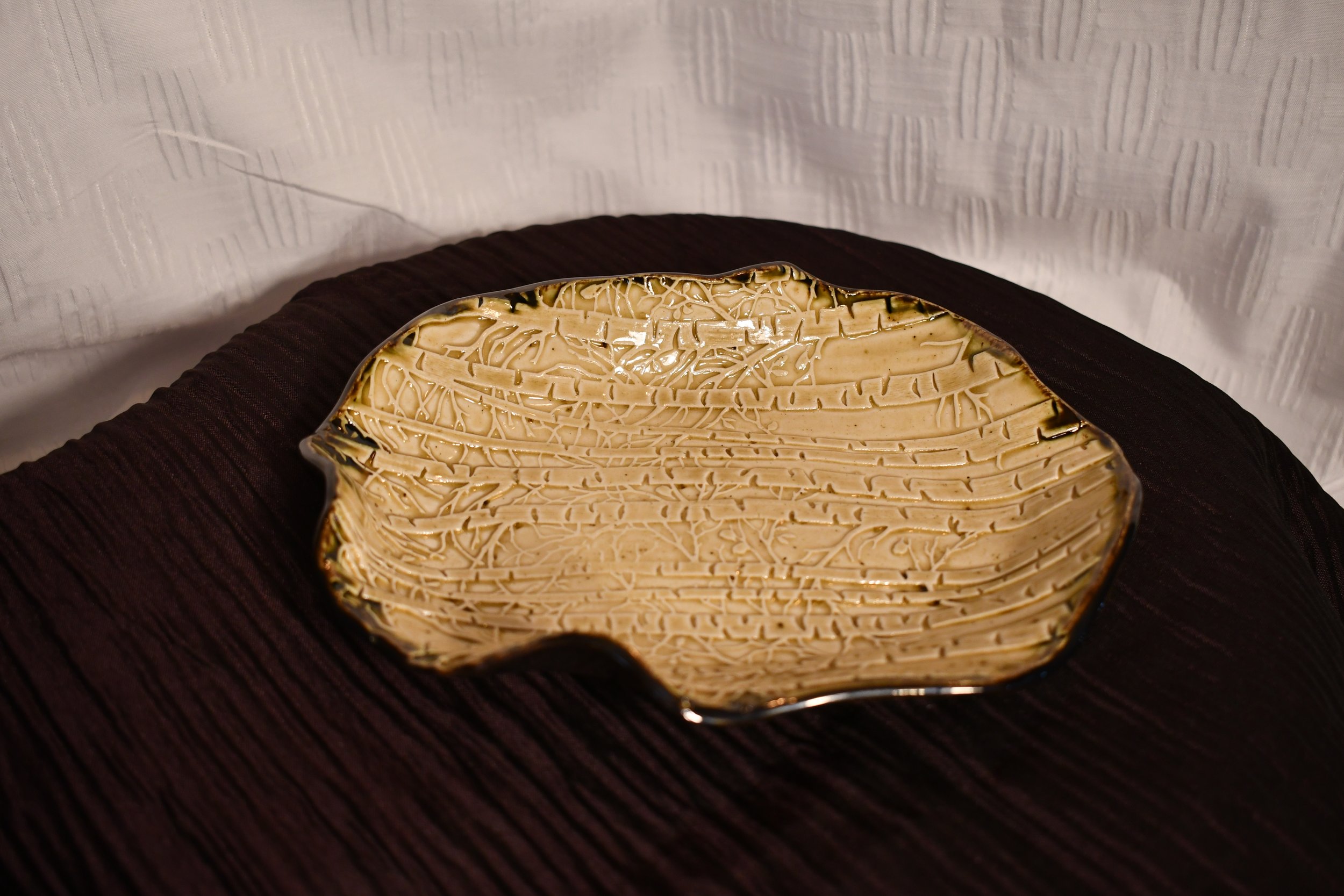 Nature-Inspired Tree Motif Trinket Dish