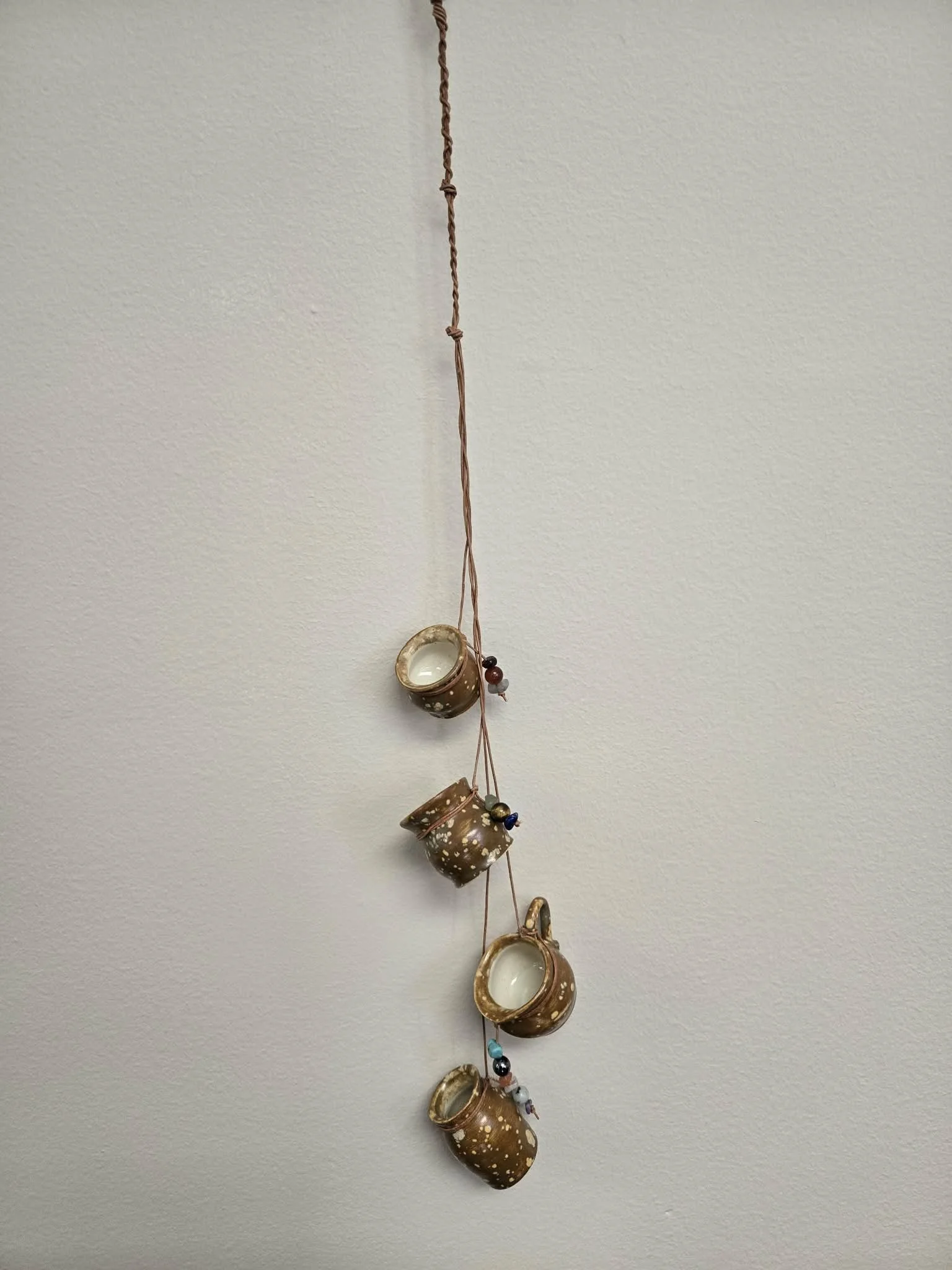 Hand Thrown Custom Glazed Ceramic Garland