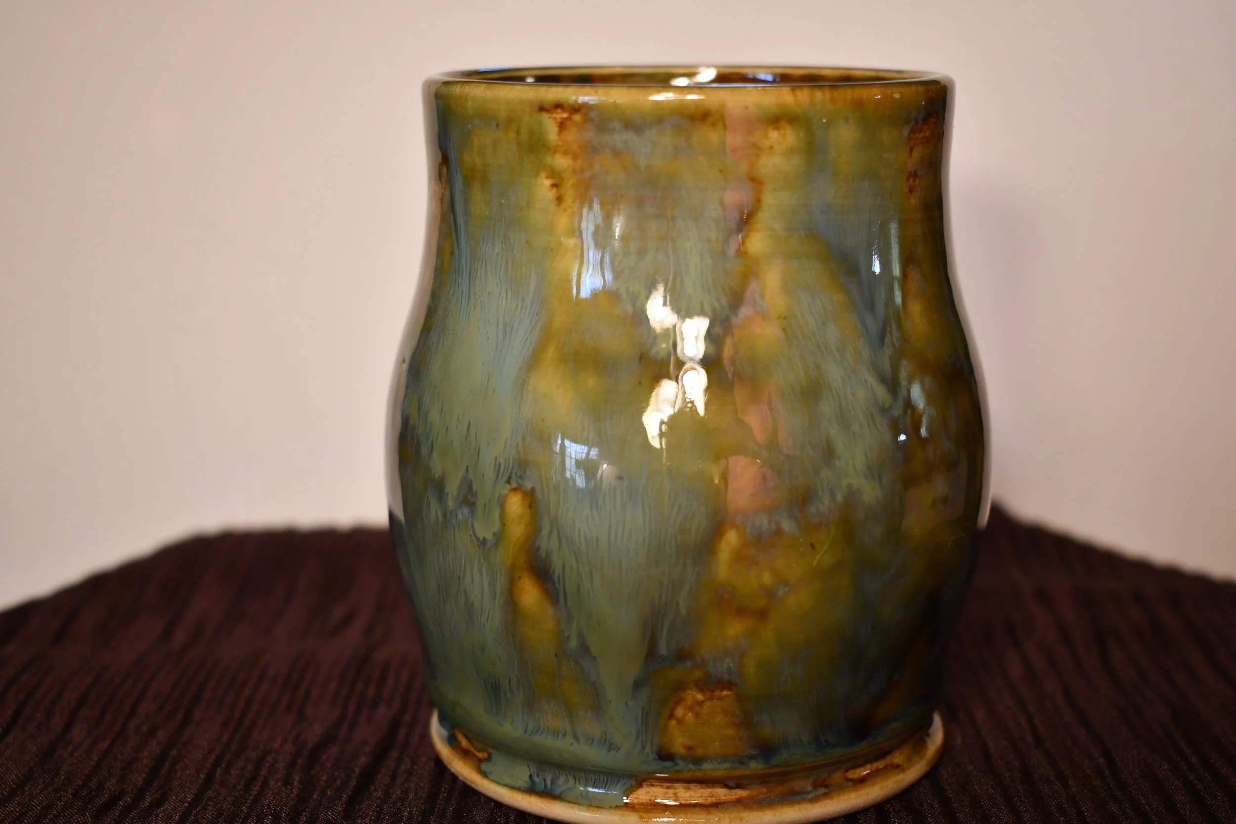 Multifunctional Hand-Glazed Vessel