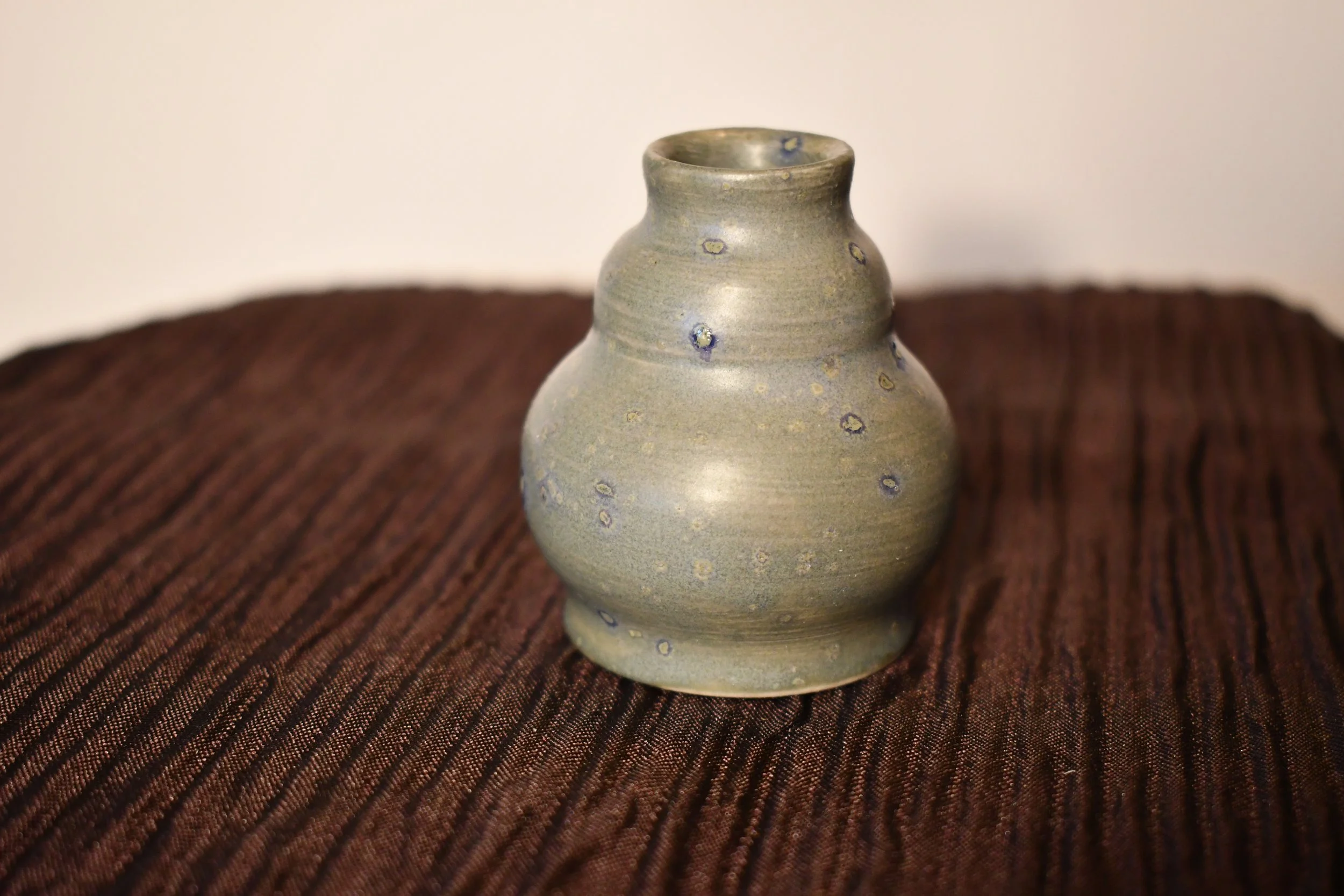 Hand Thrown and Custom Glazed Mommy Pot Vase