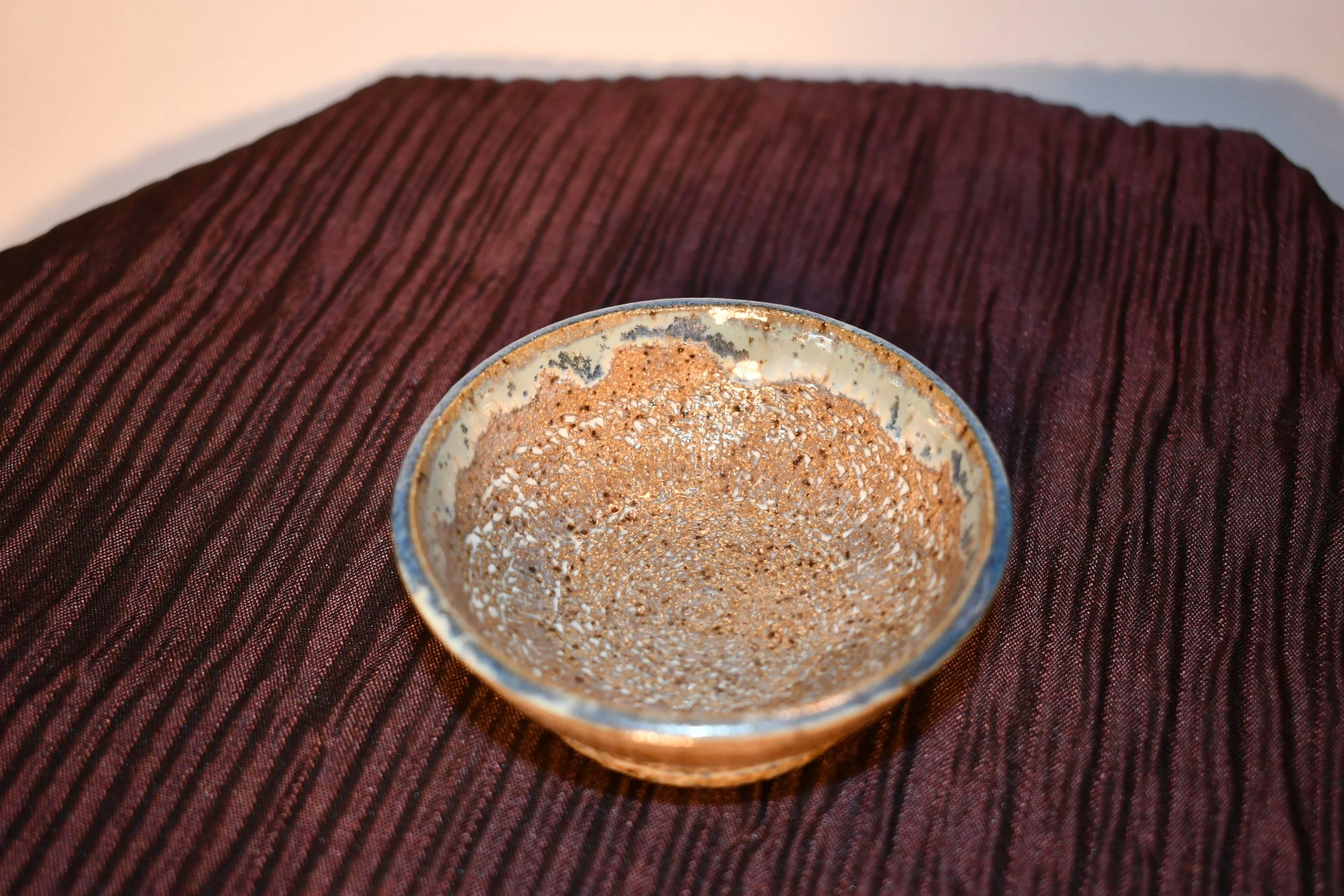 Rustic Elegance Ceramic Trinket Dish