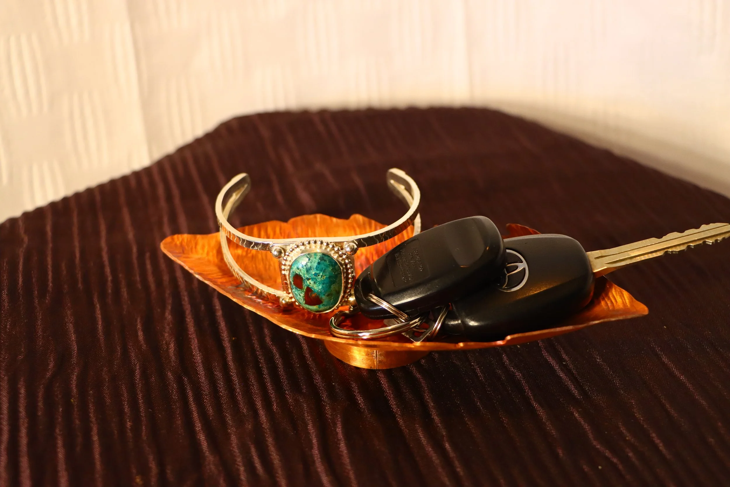 Copper Sage Burner Nightstand Tray