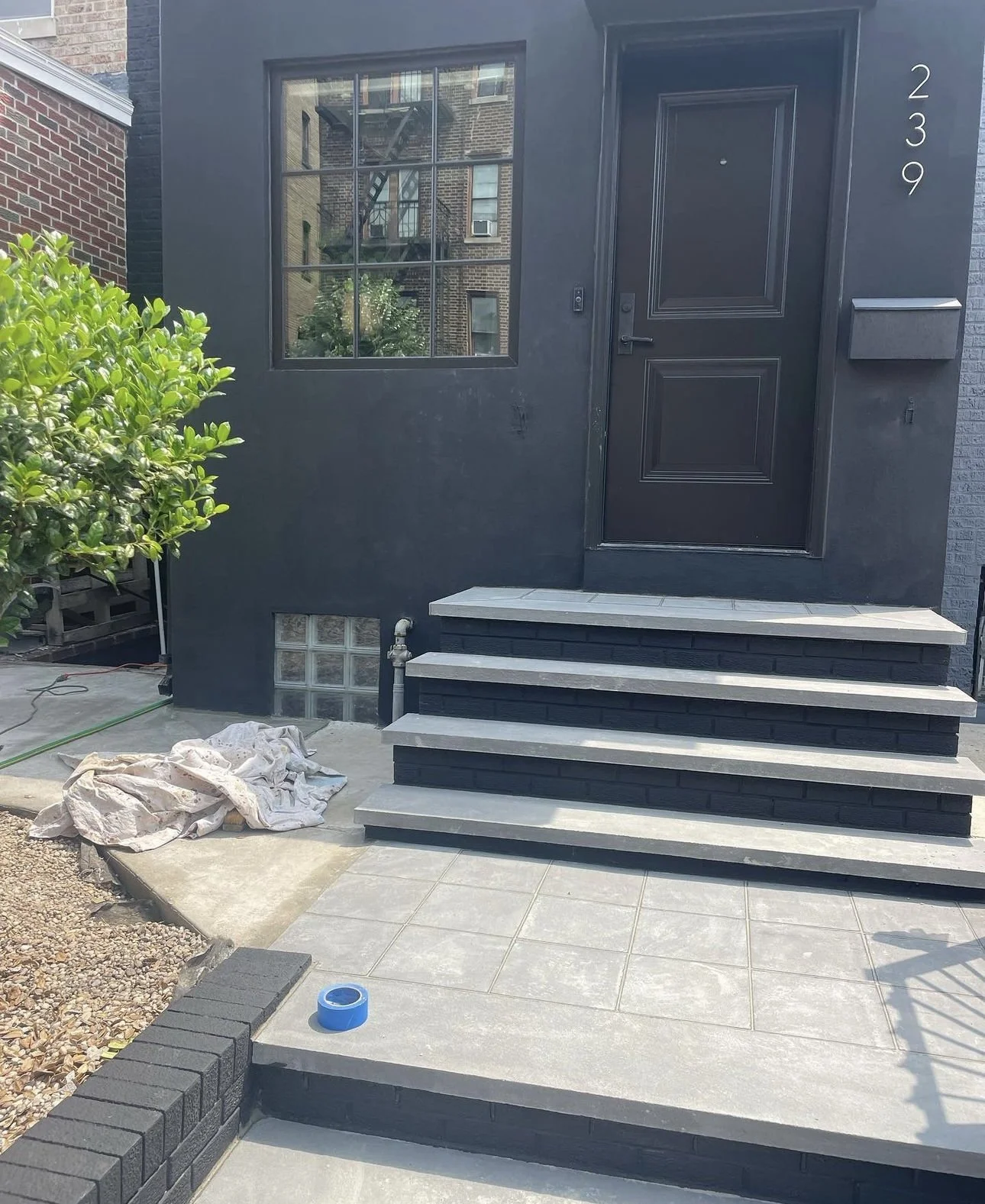 New Brick Steps, Kew Gardens, Queens. 