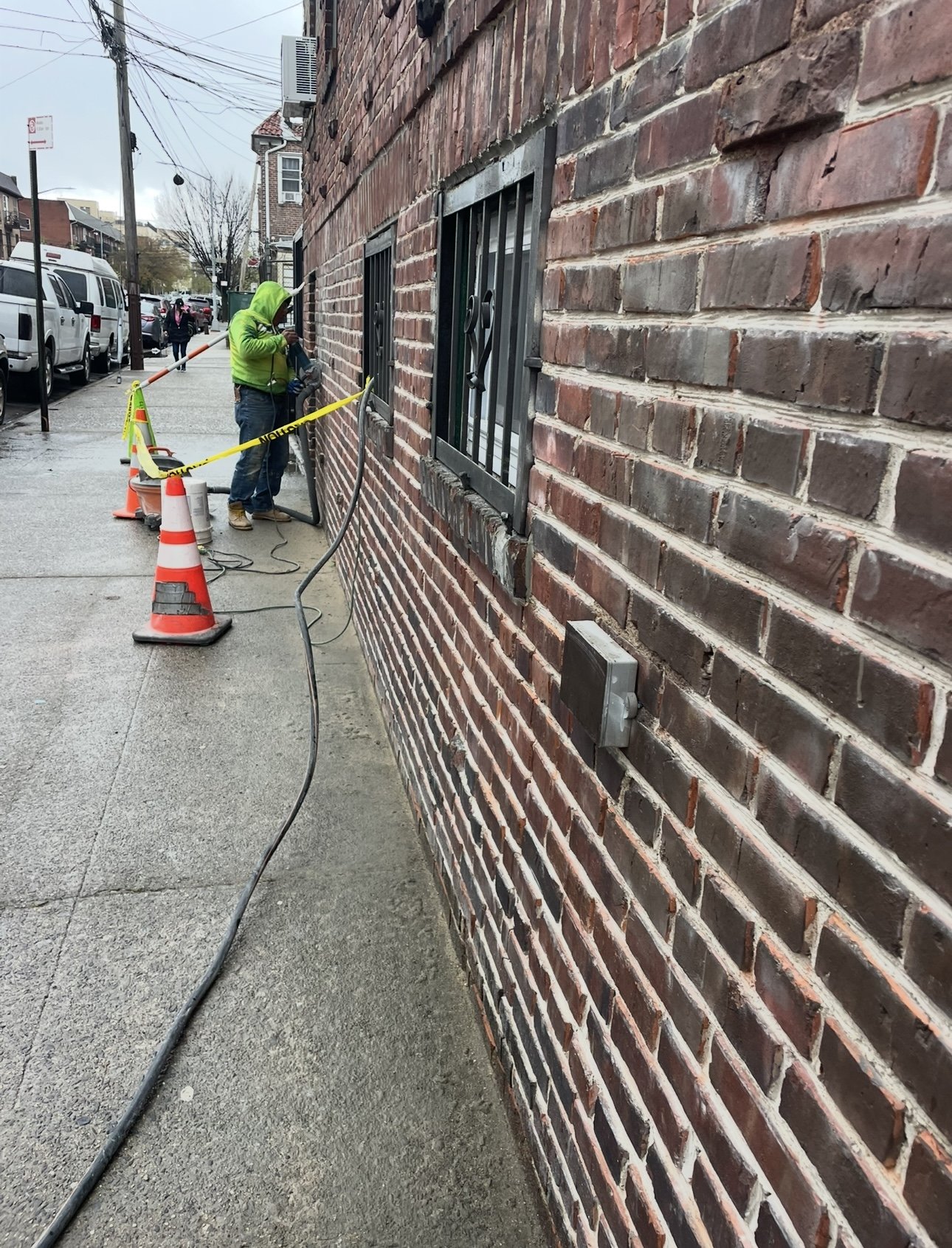 Brick Work Project, College Point, Queens. 