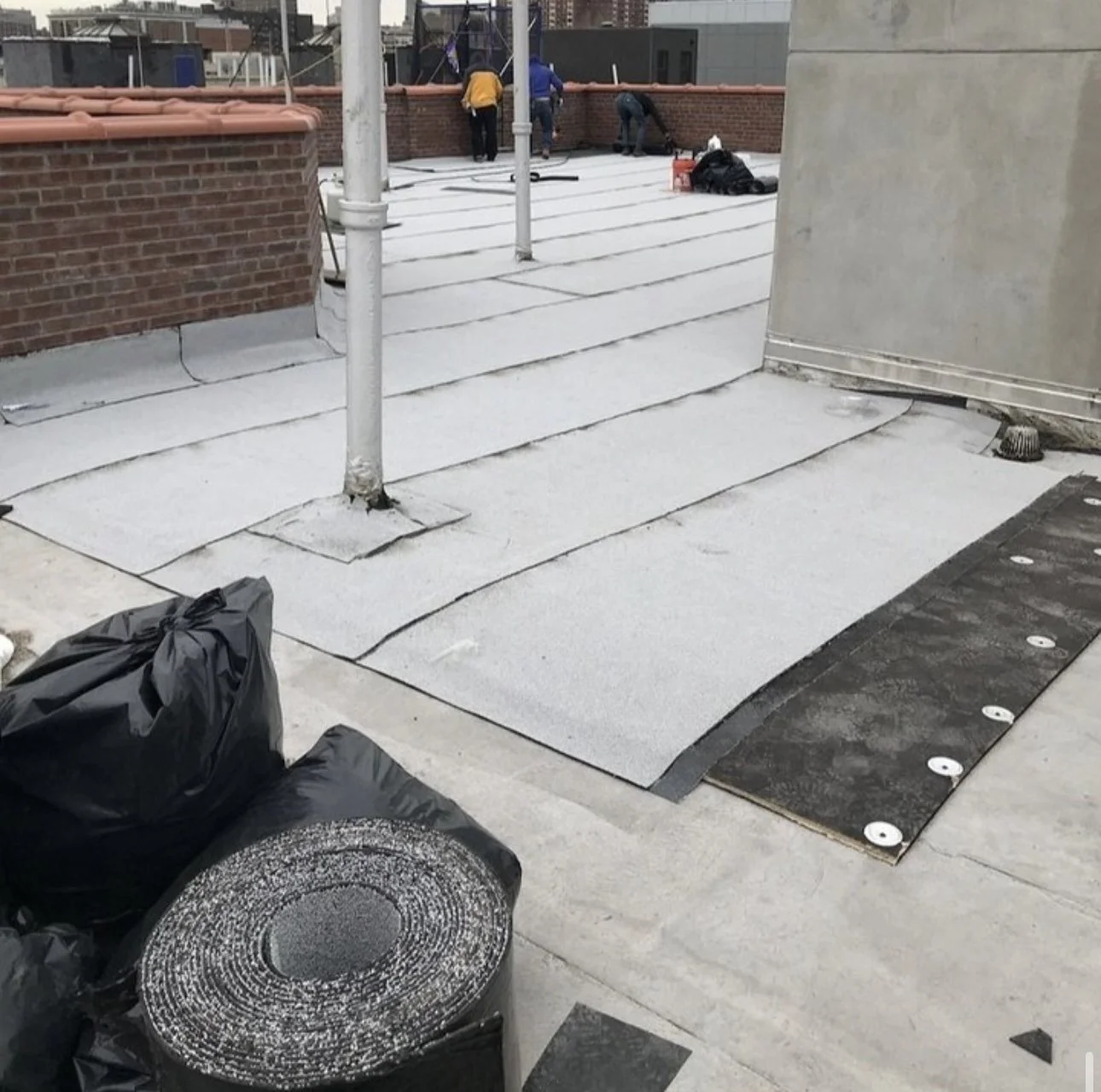 Flat Roof Project, Midtown, Manhattan. 