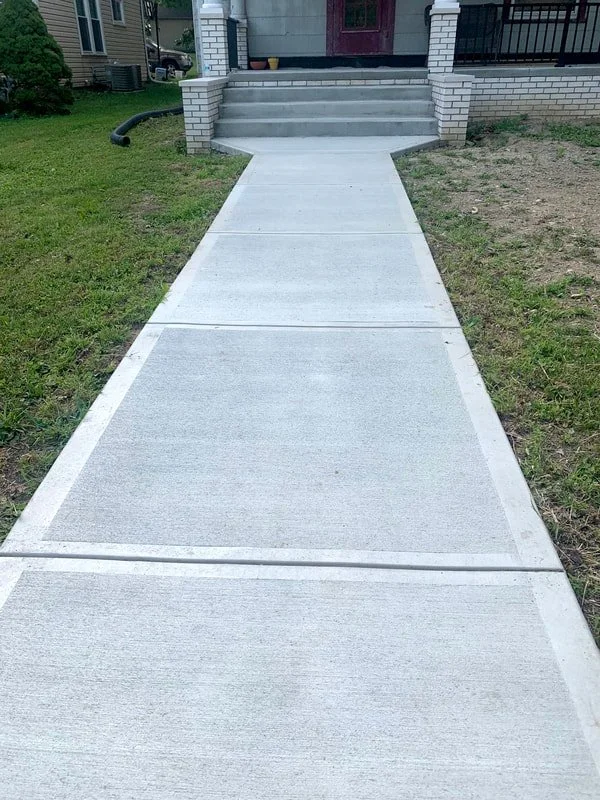 Sidewalk Replacement, Bayside, Queens. 