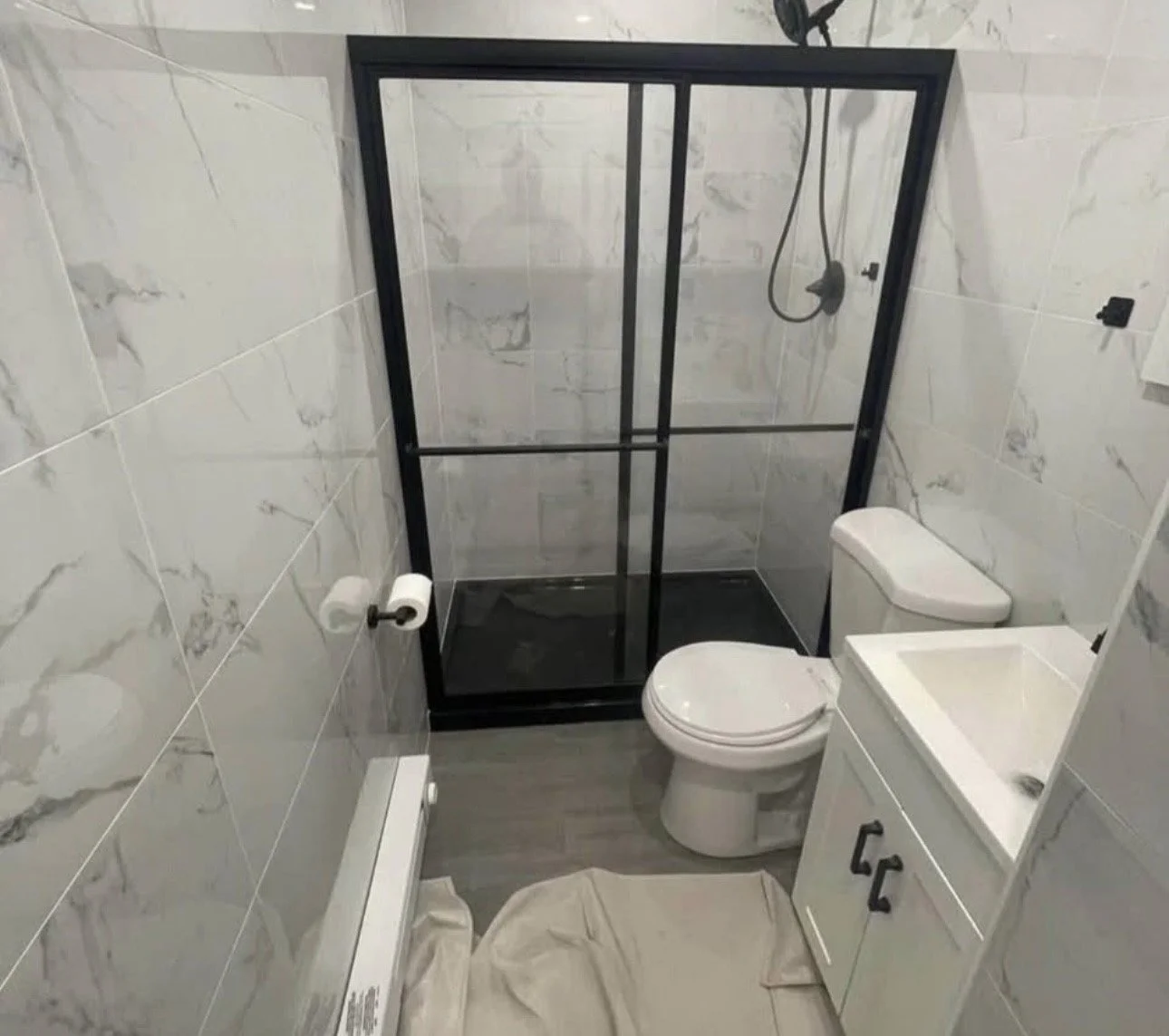Bathroom Remodel, College Point, Queens. 
