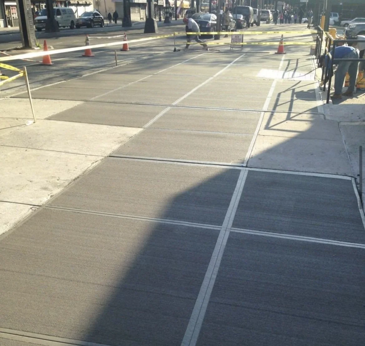 Sidewalk Replacement, Red Hook, Brooklyn