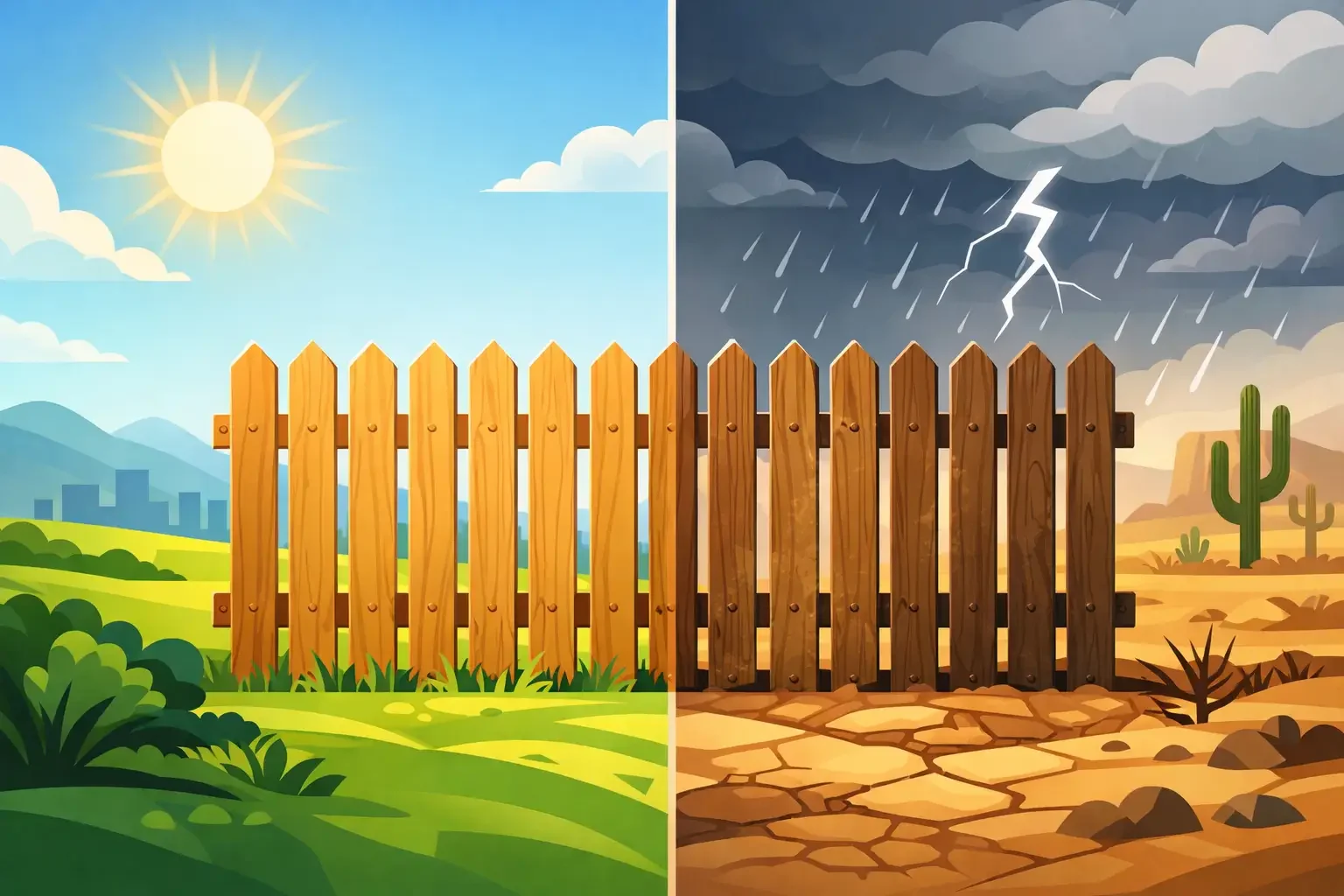 How Long Does a Wood Fence Last in Texas?