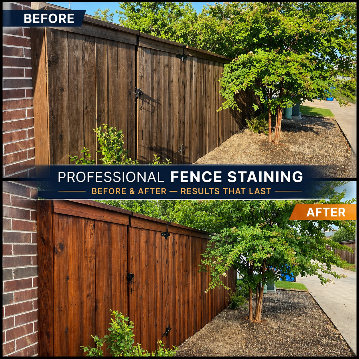 When Should You Stain a New Fence in Texas? Best Timing for North Texas Homeowners