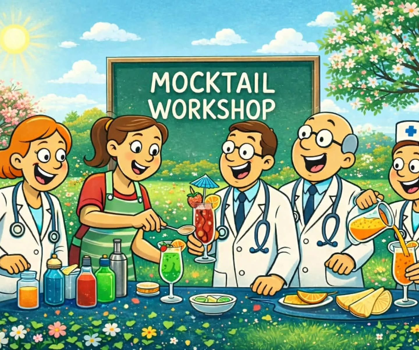 Ola se&ntilde;oras y se&ntilde;oritas

De lente staat stilaan voor de deur: hopelijk piepen de eerste bloemetjes al boven en laten de vogeltjes van zich horen. Het ideale moment dus om samen te genieten van iets fris en fruitigs!

Samen met Prof. Van