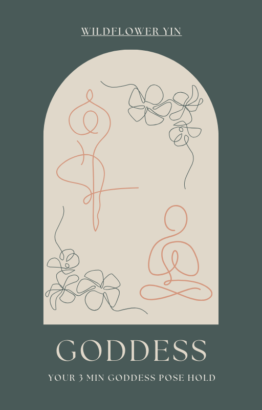 3 Minute Goddess Pose - Hold