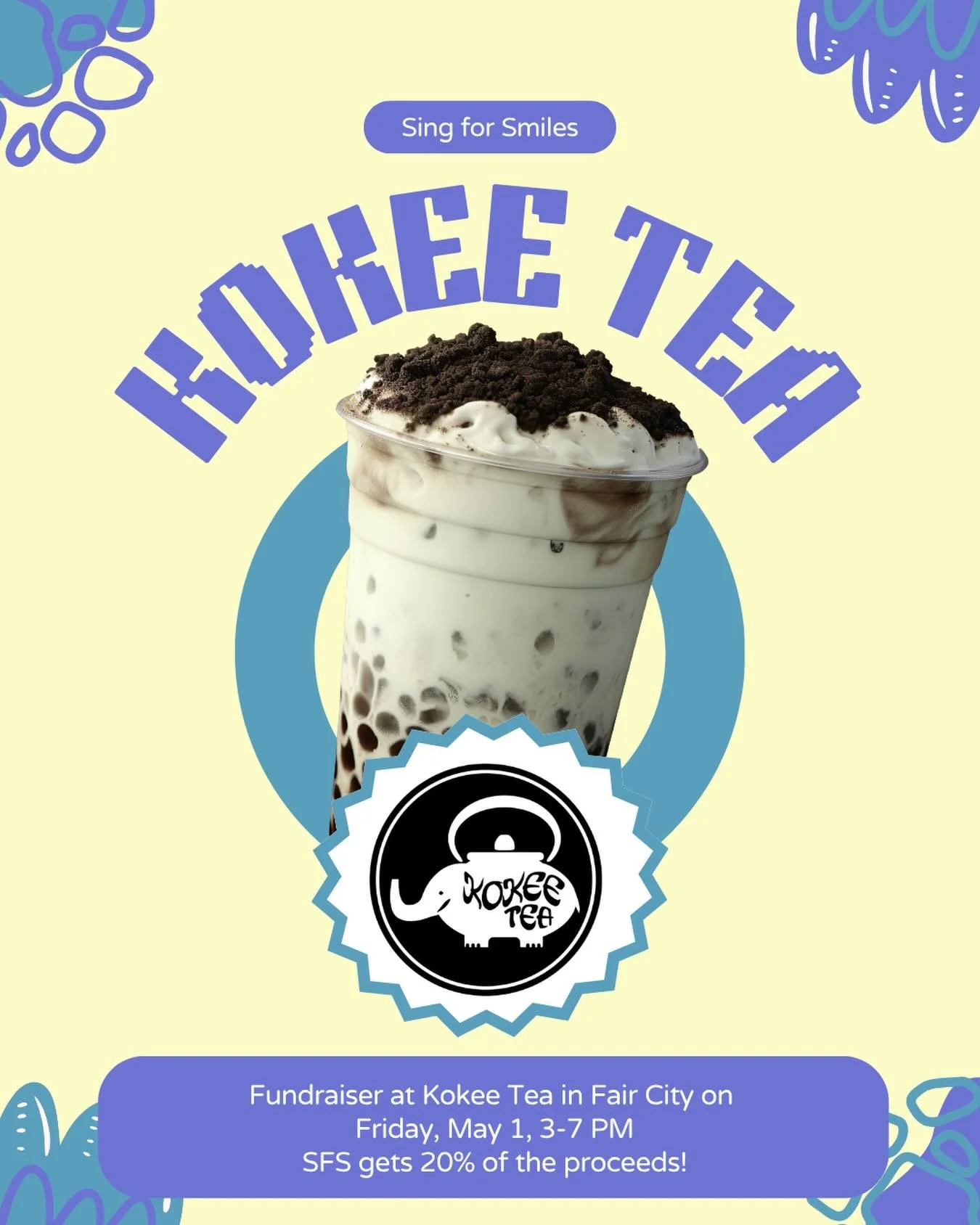 Yayyyyyy! Please join us for some sips Friday, May 1 😇😇😇 your support is super valuable and we get 20% of the proceeds to put into senior prom and other volunteer opportunities