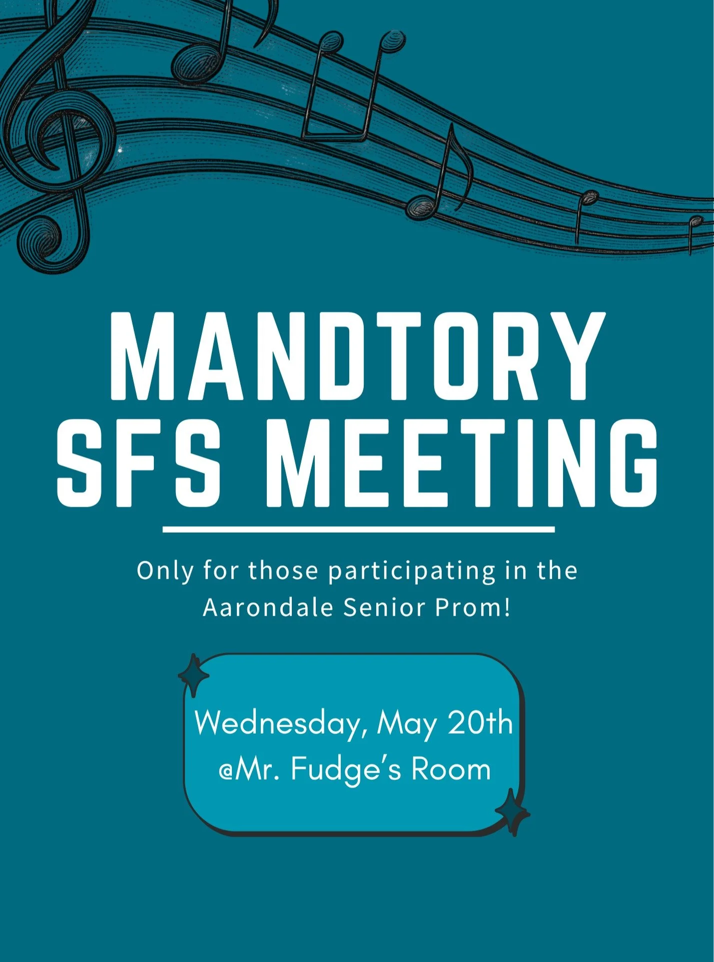 All participants must attend this meeting! See you soon!