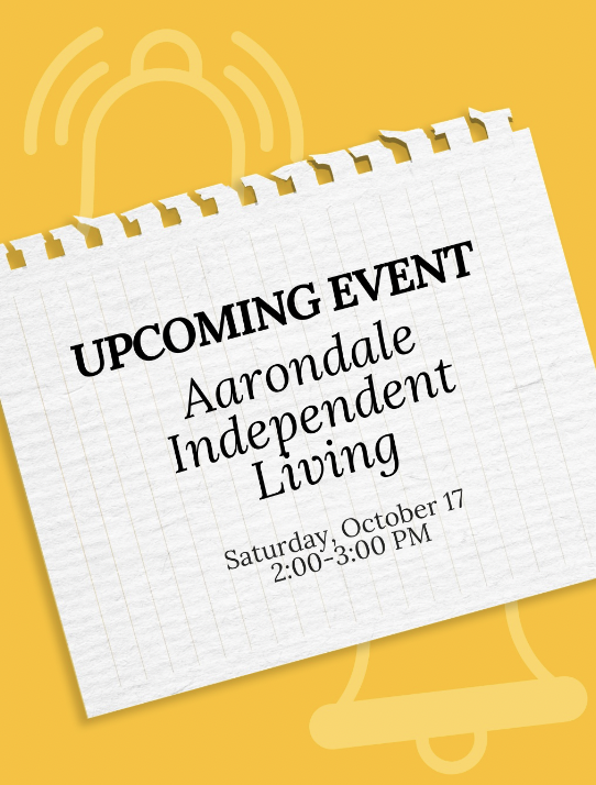 Monthly Event at Aarondale Independent Living