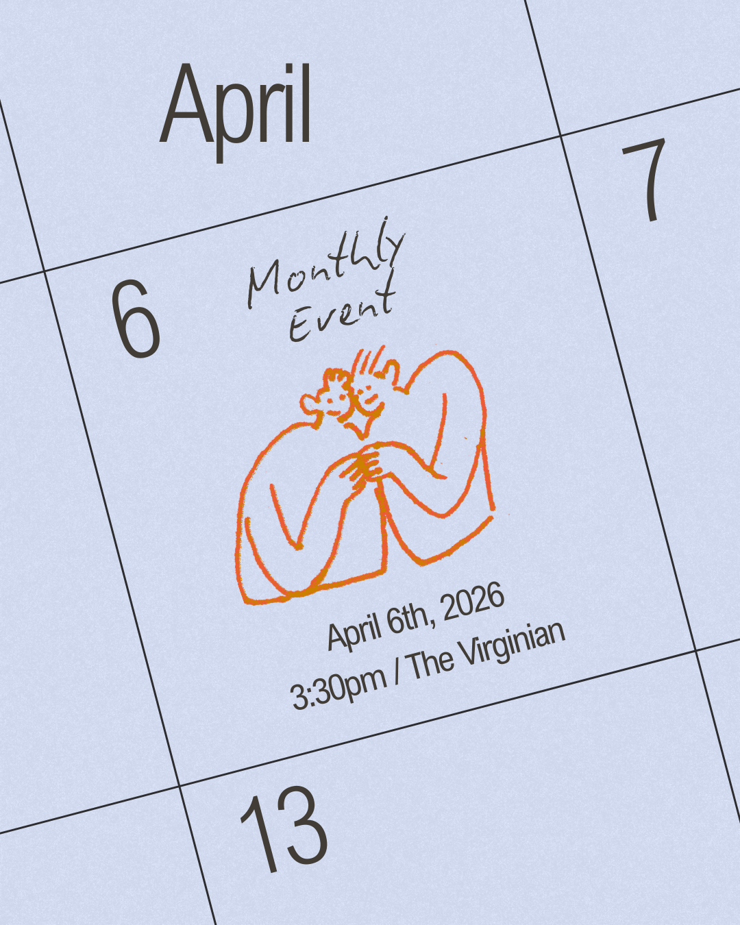 Monthly Event at the Virginian