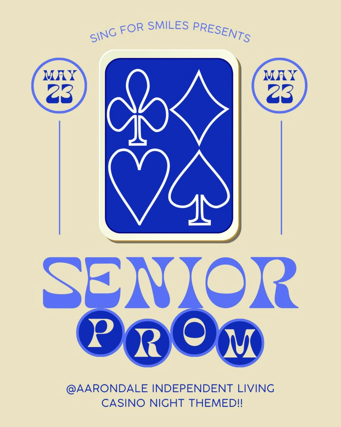 Casino Night Senior Prom at Aarondale Independent Living