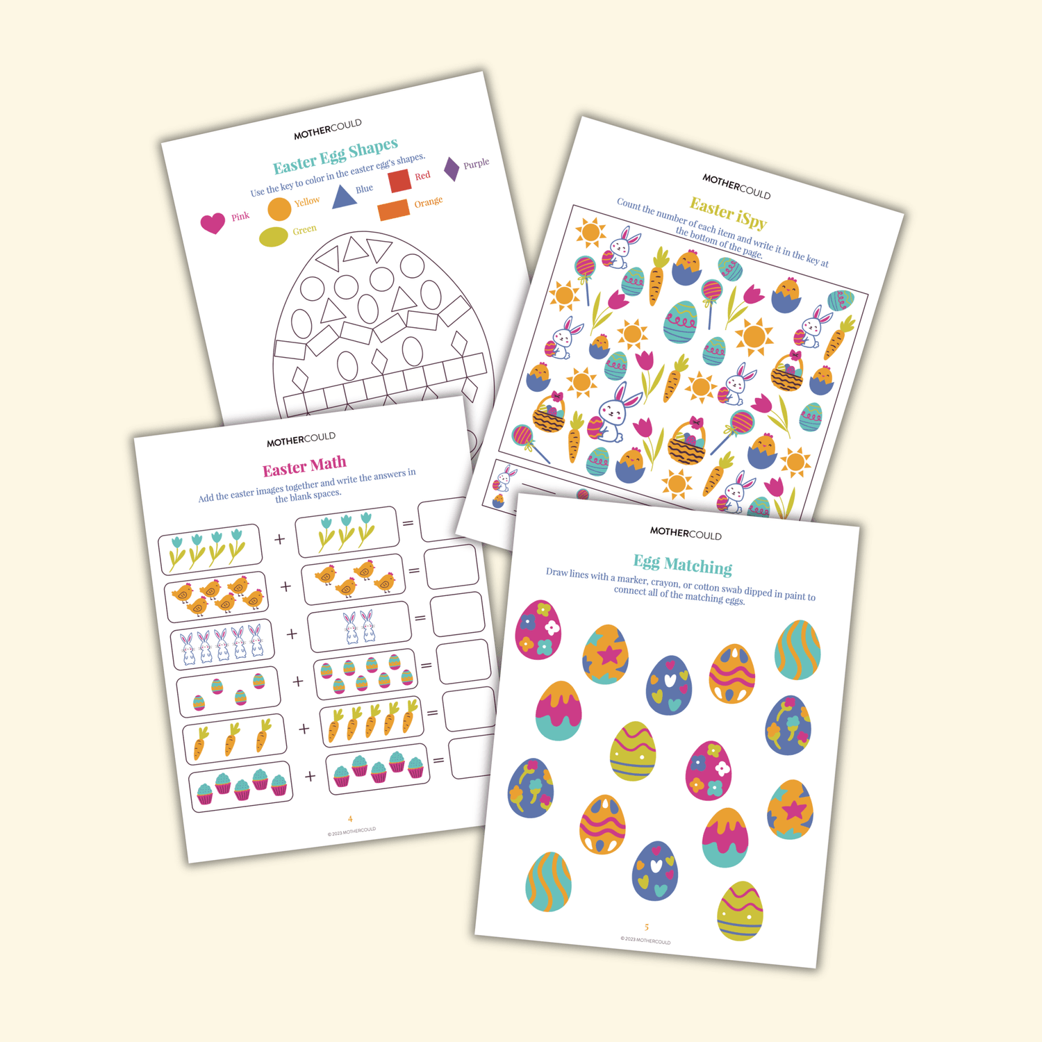 Easter Mini Activity Pack | Mothercould
