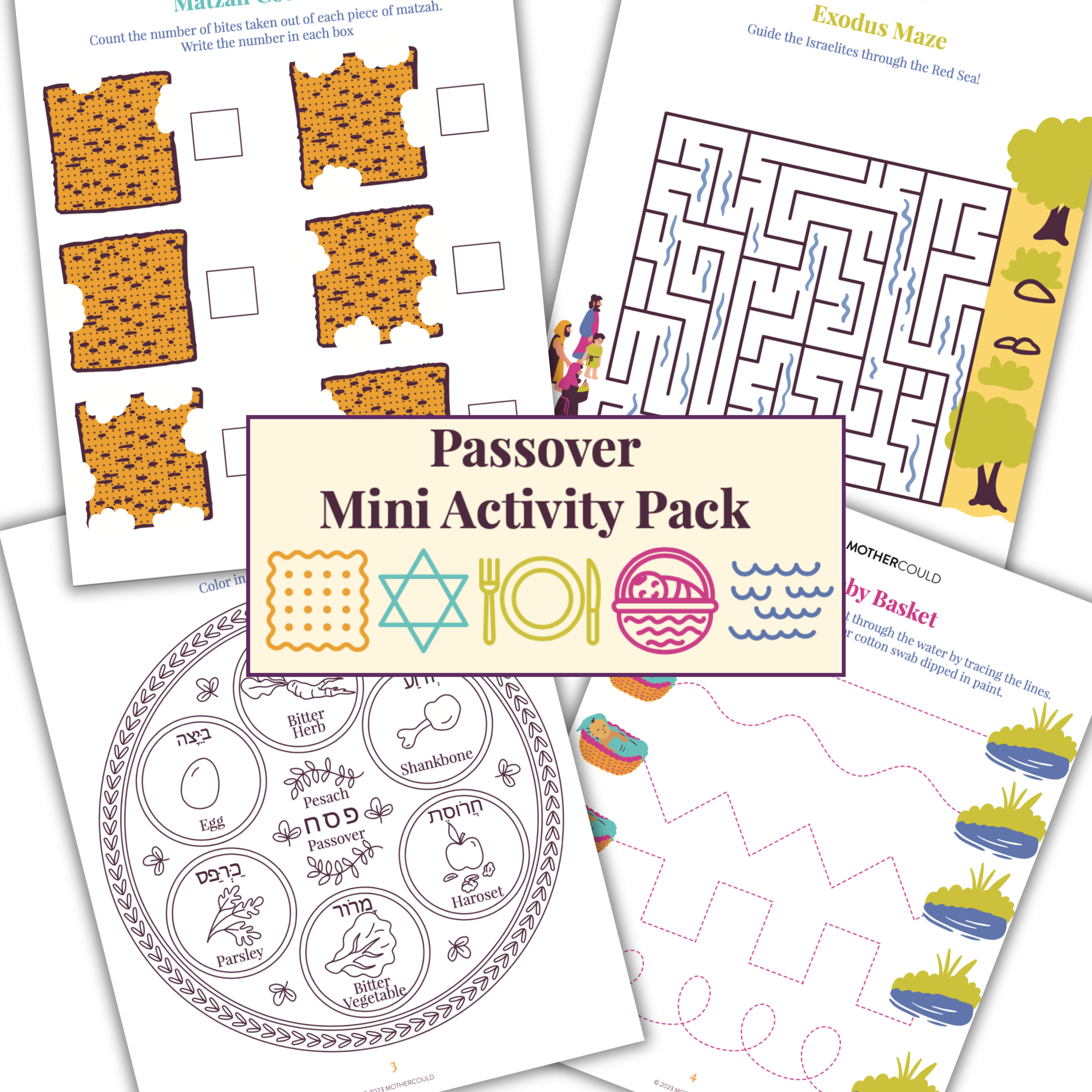 Passover Mini Activity Pack
