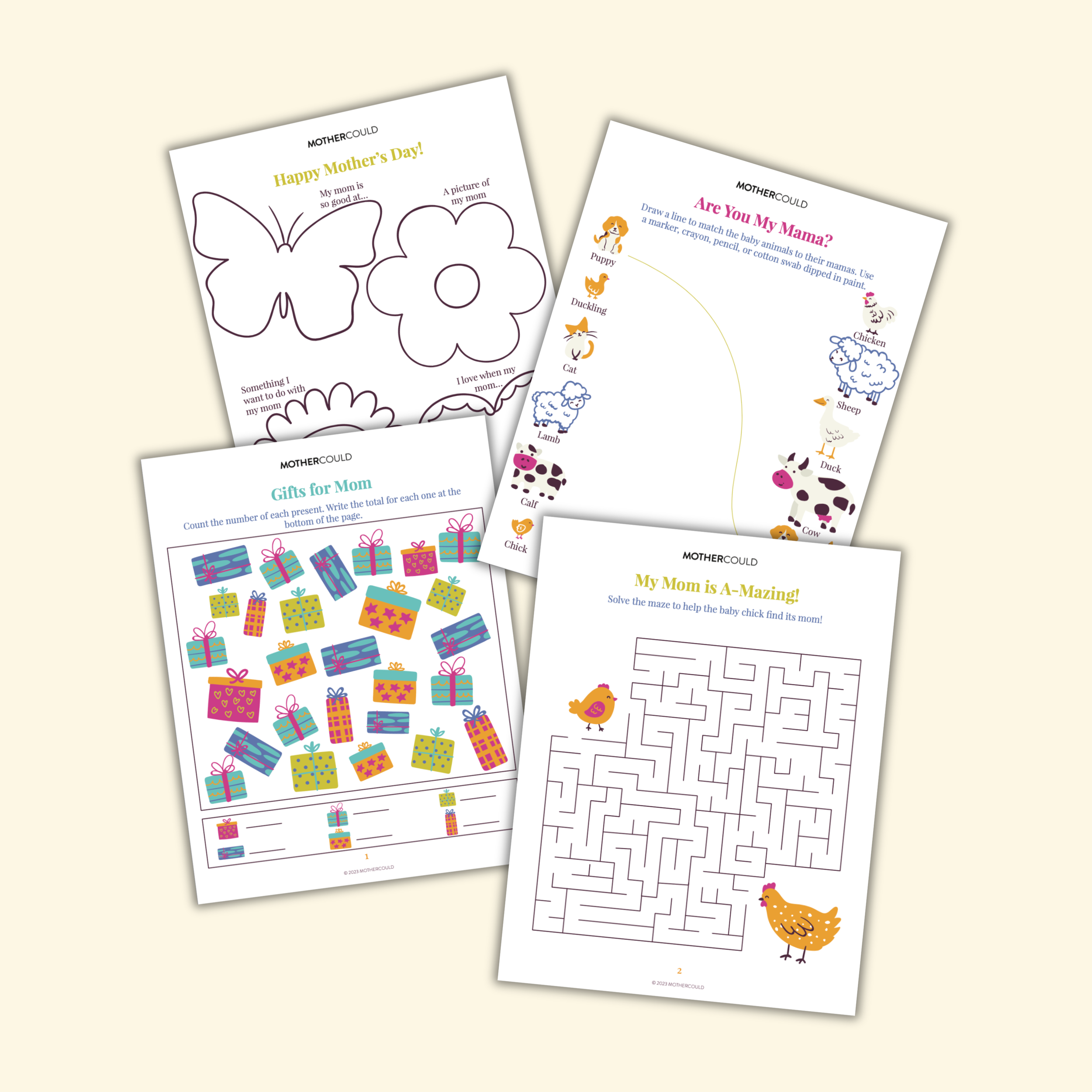 Mother's Day Mini Activity Pack