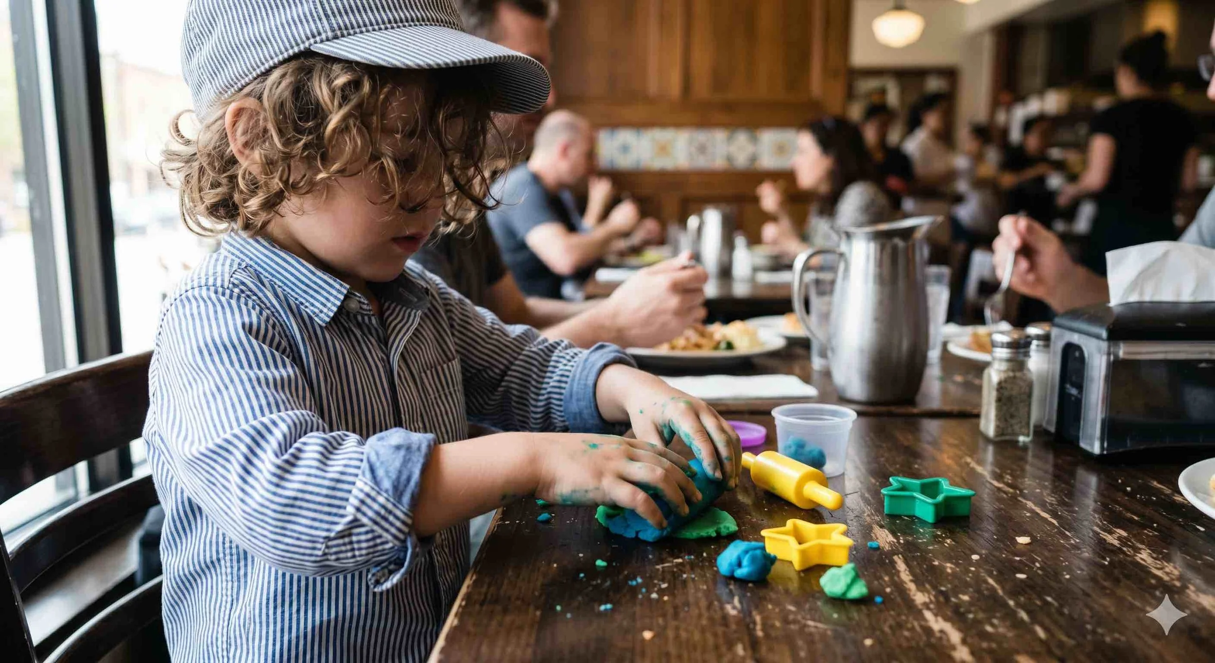 10 SCREEN-FREE WAYS TO SURVIVE A RESTAURANT WITH KIDS
