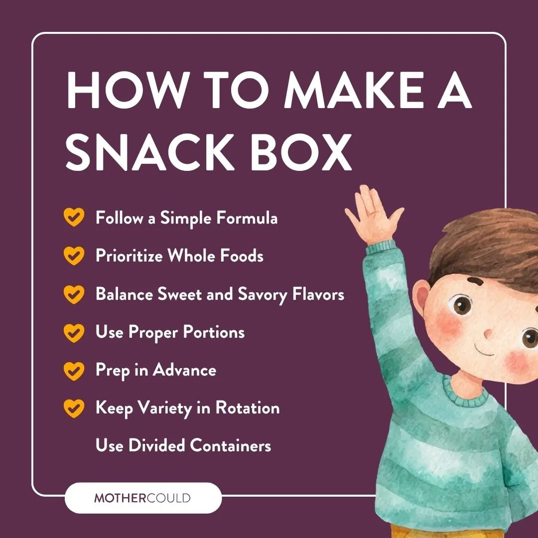 how to make a snack box