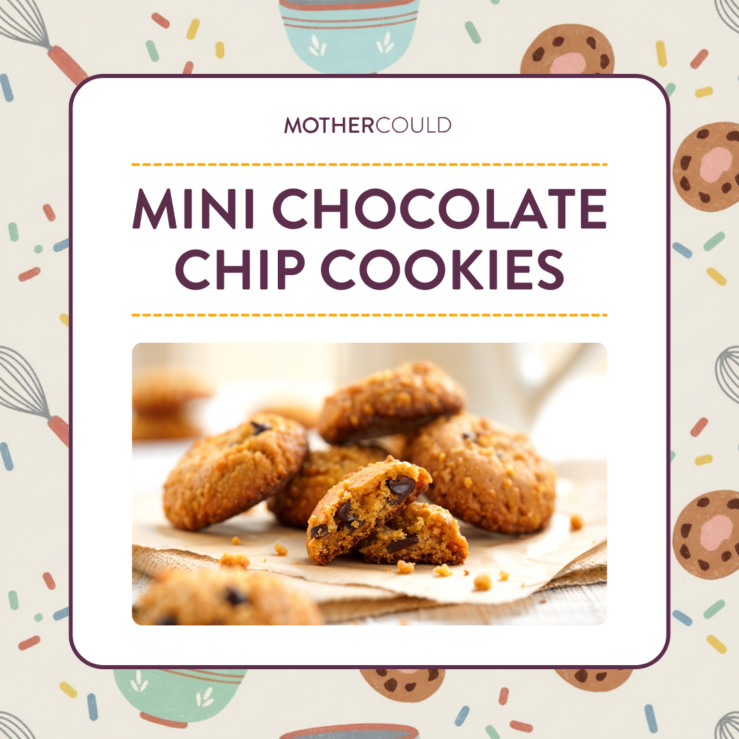 mini chocolate chip cookies