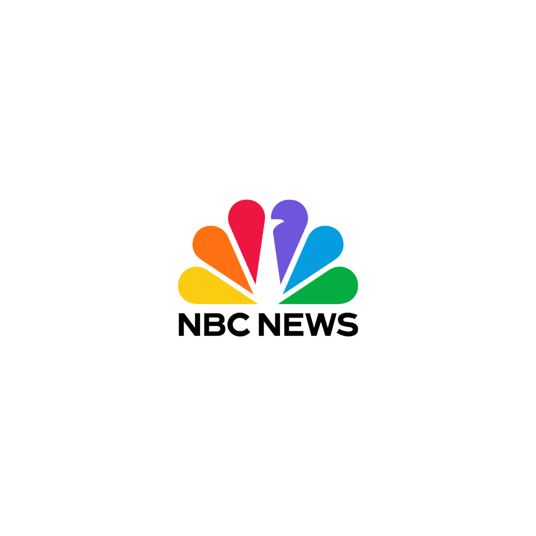 NBC News logo with colorful peacock and black text on a white background.