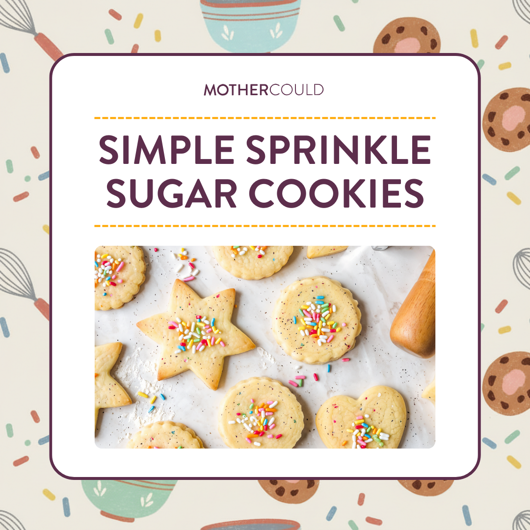 simple sprinkle sugar cookies