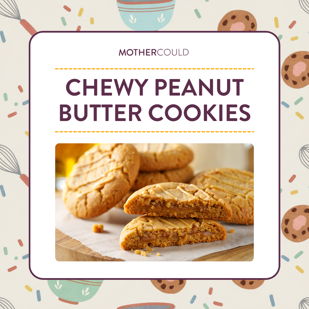 chewy peanut butter cookies
