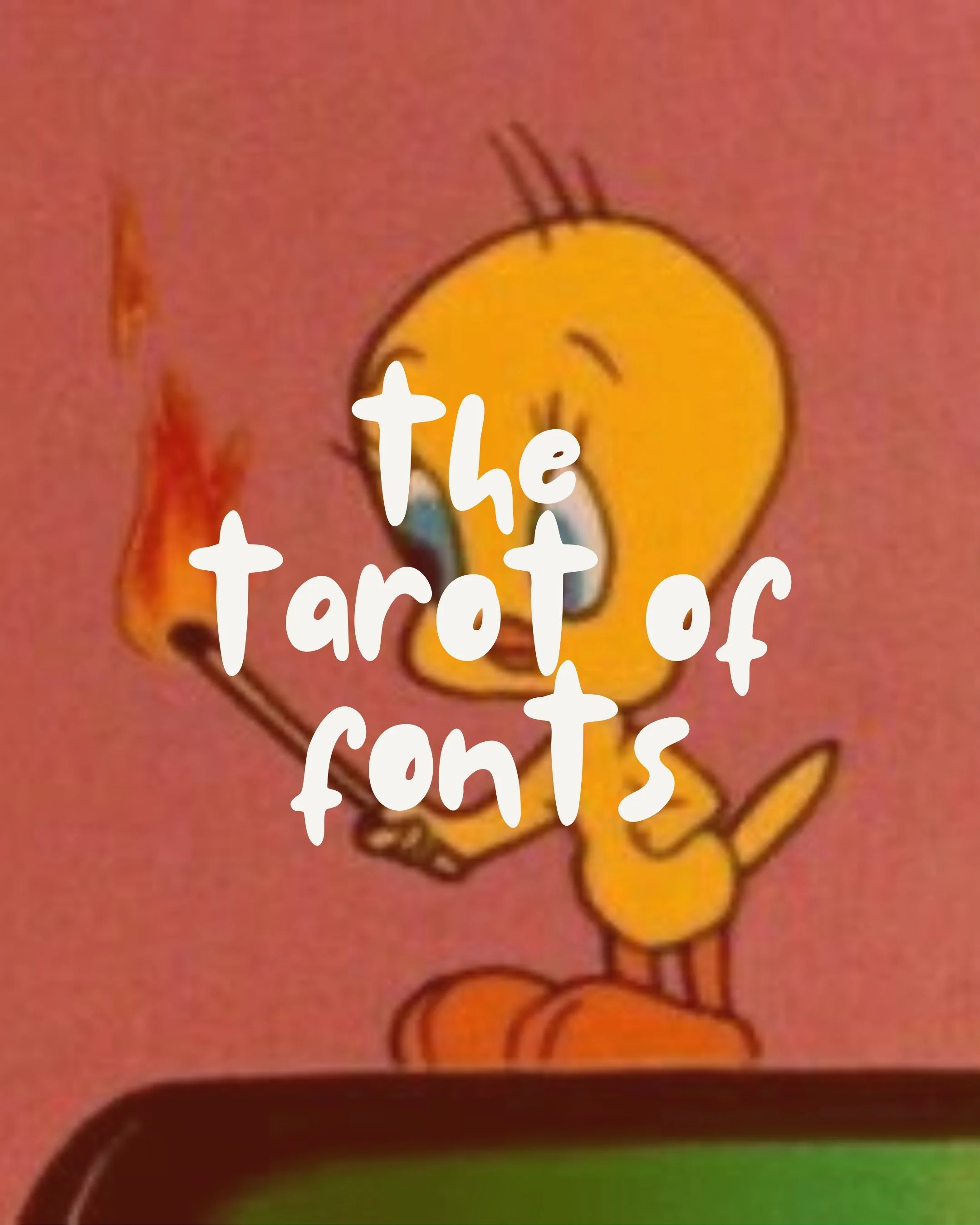 The Tarot of Fonts: Beginnings