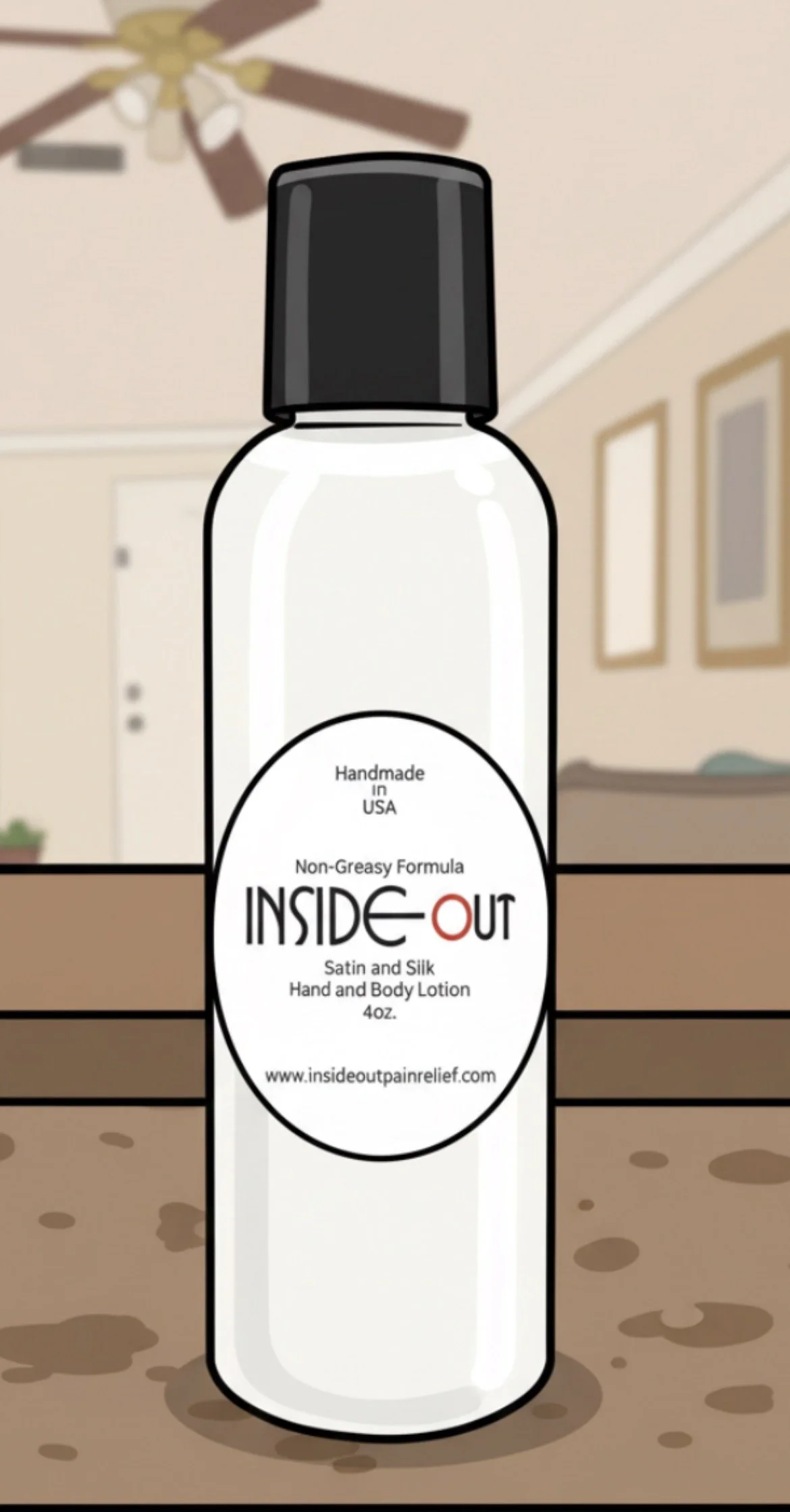 InsideOut Satin and Silk Hand and Body Lotion