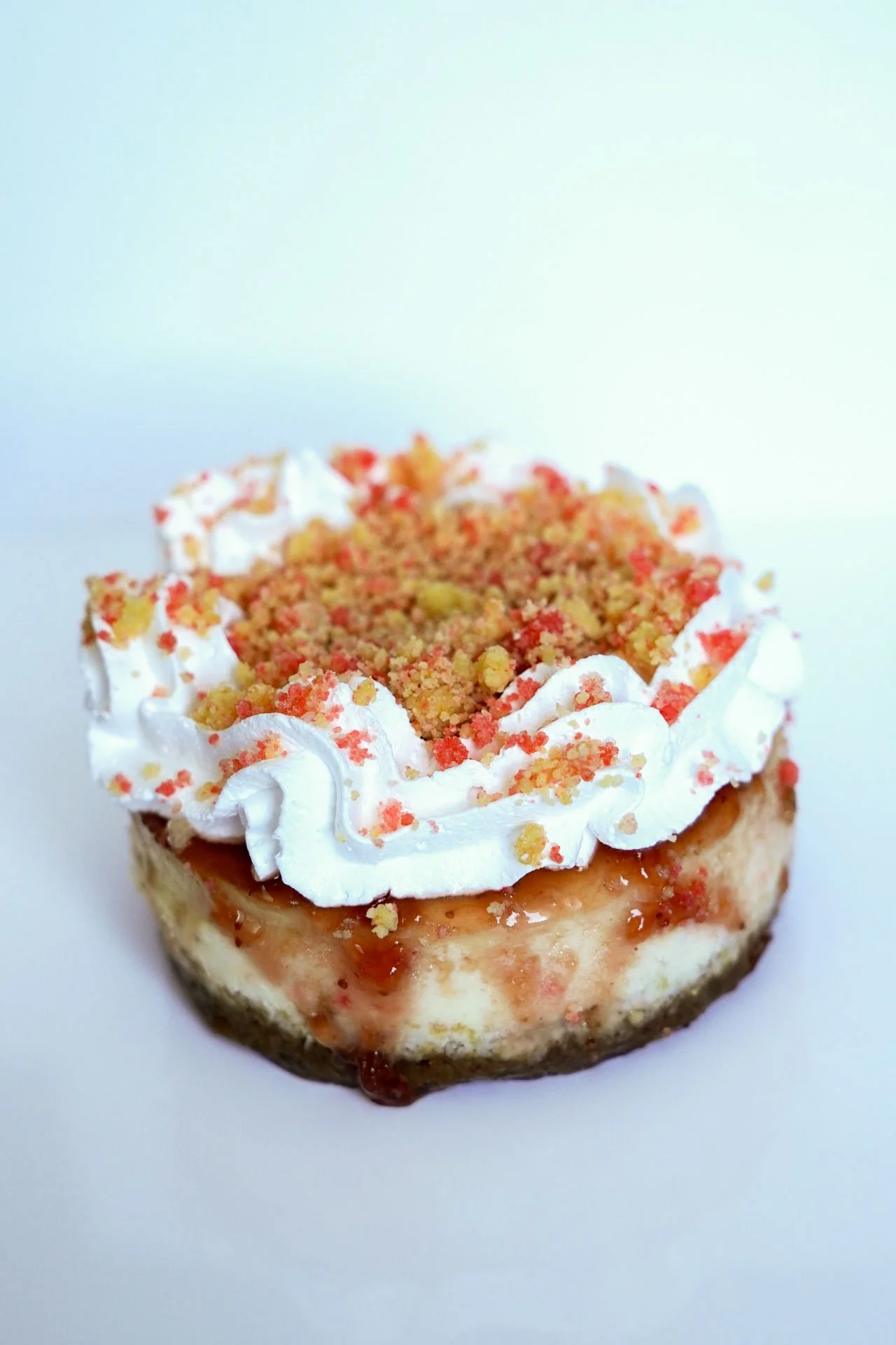 Strawberry Crunch Cheesecake