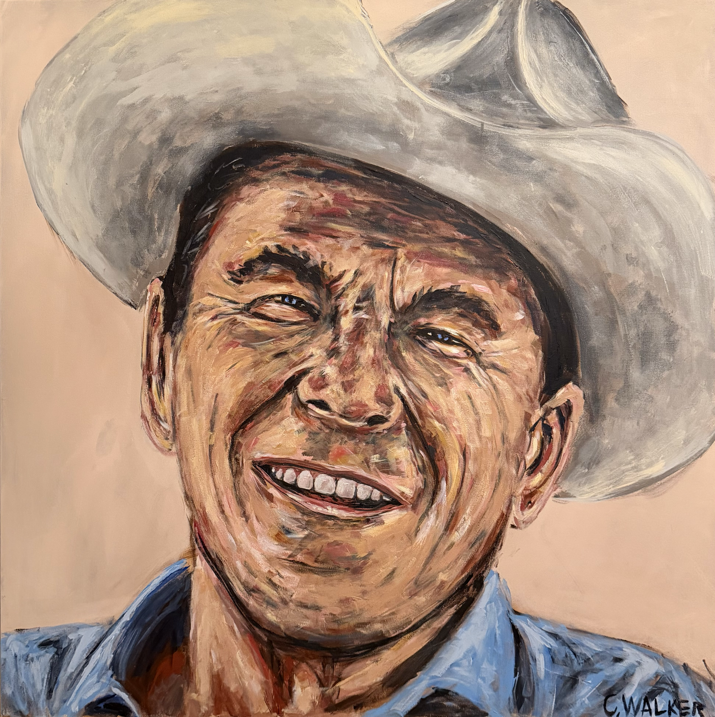 "Raised on Reagan" 


48x48 
Available 

