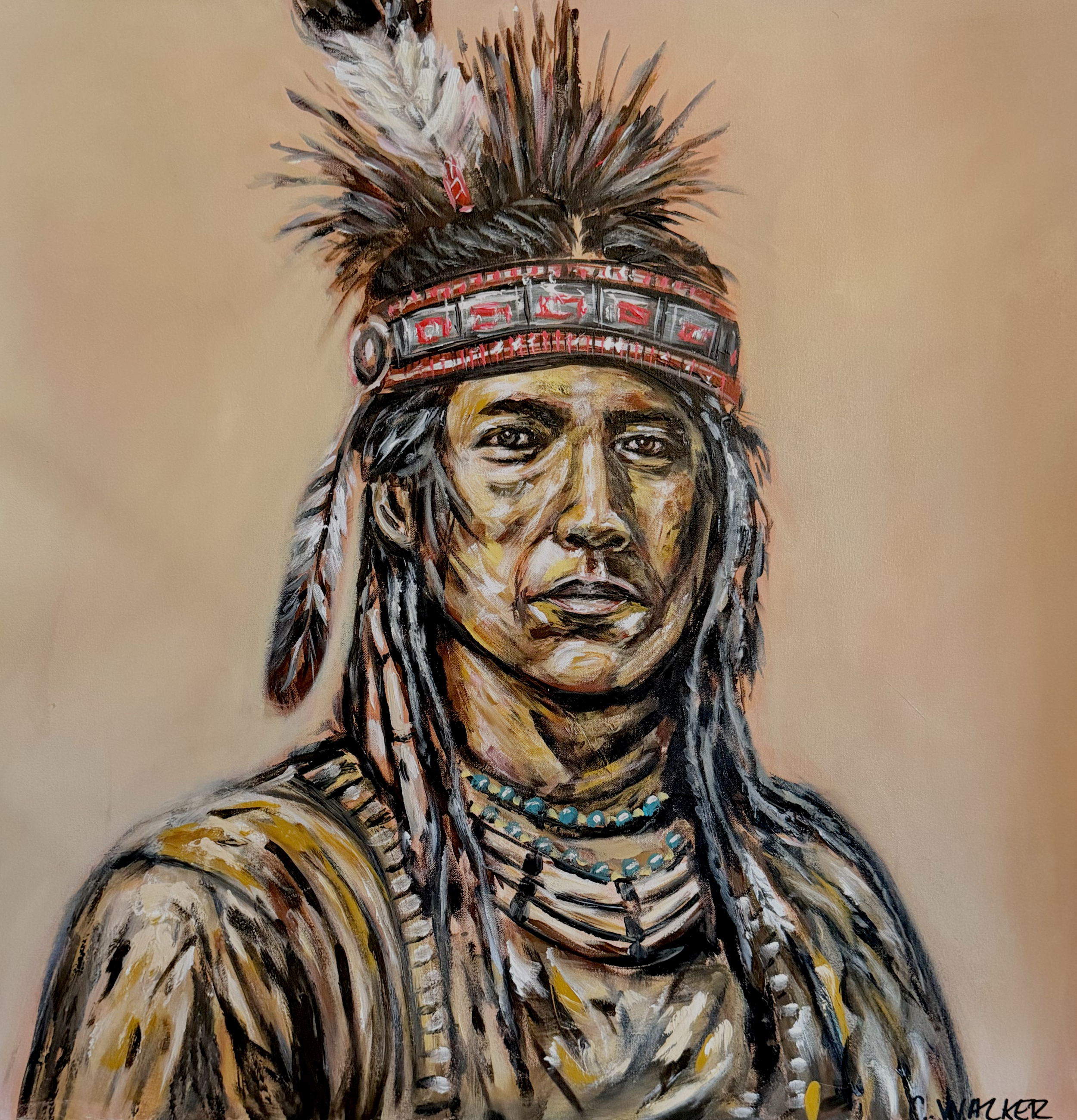 "Ember Glow"

36x36 
Available 