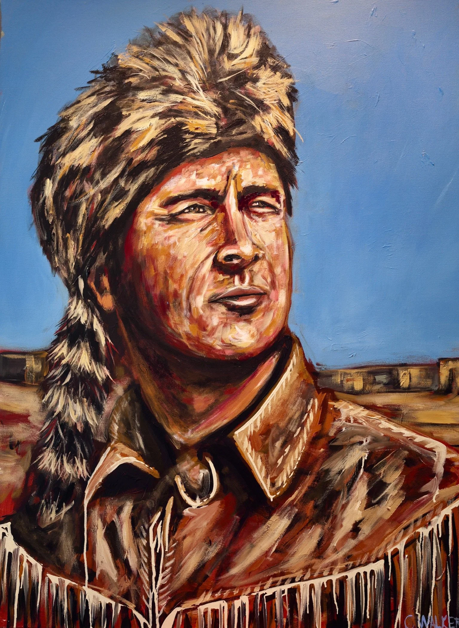 "Fess Parker" 
36x48
Available 