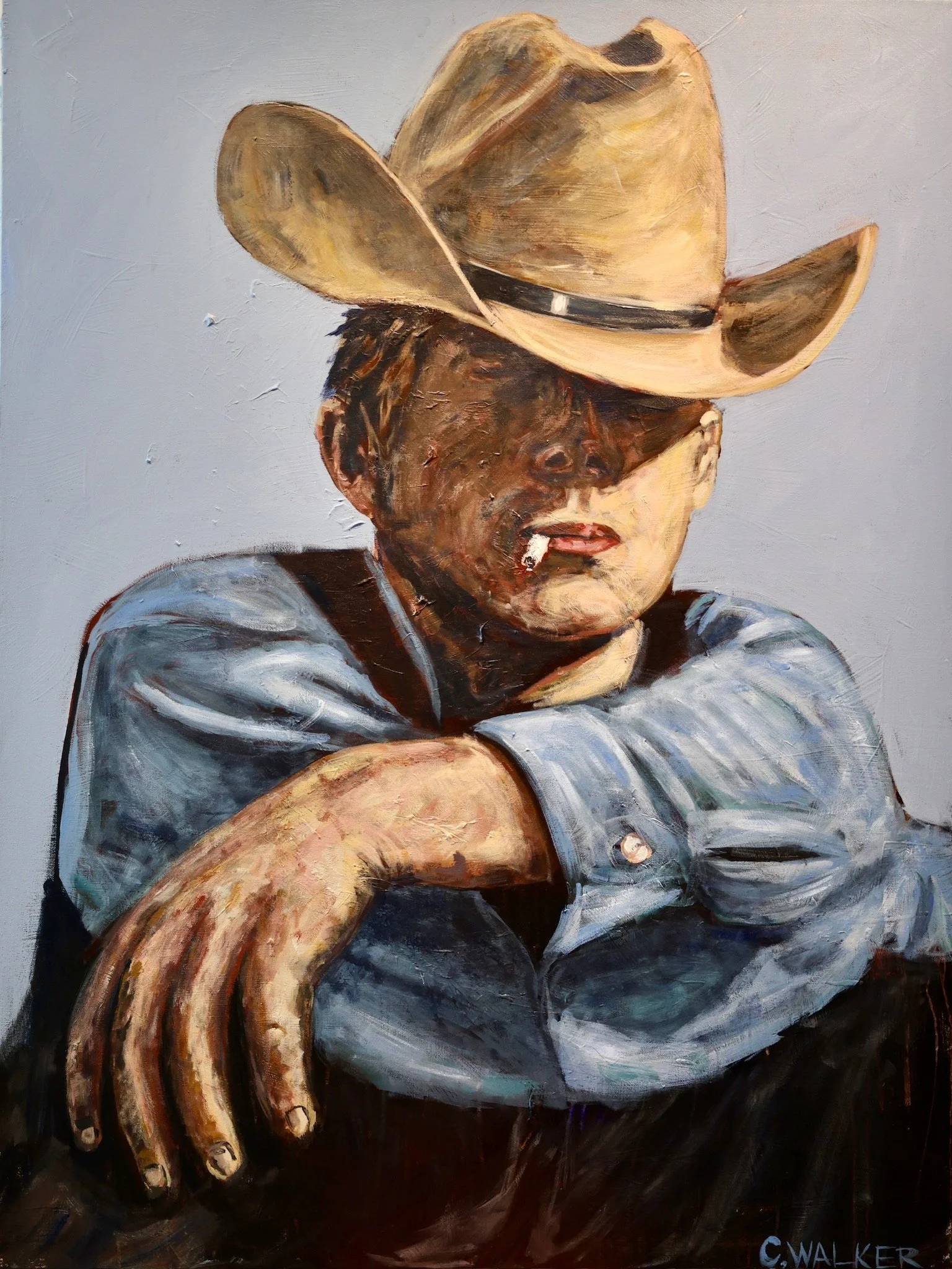 "American Rebel" 
36x48 
Available 