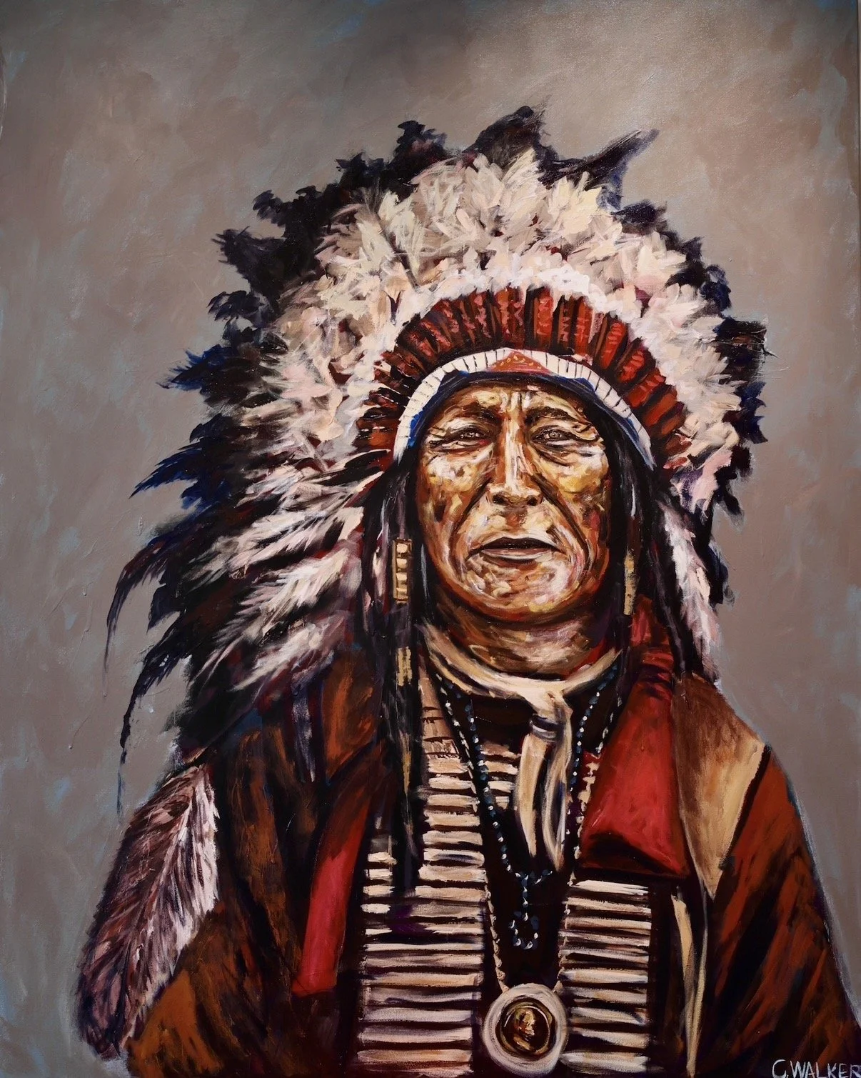 "Iron Shell" 
48x60 
Sold