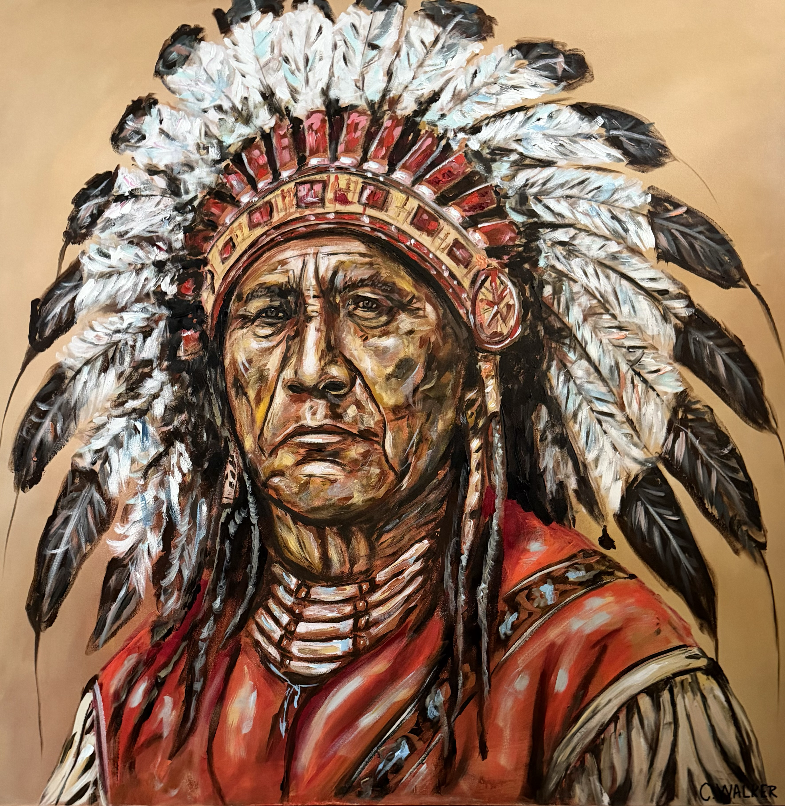 "Echoes of the Frontier" 

48x48
SOLD
