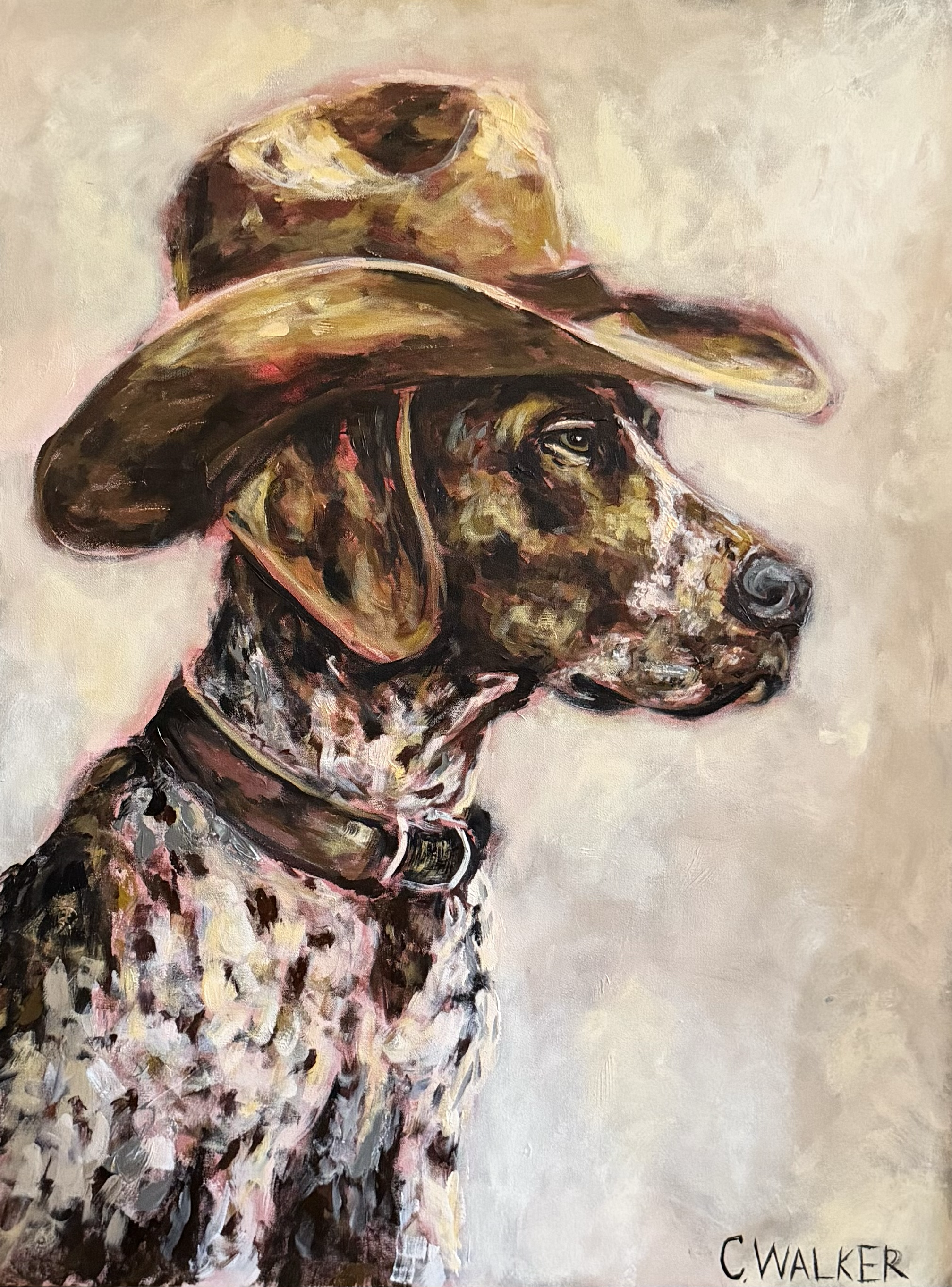 "Four legged Cowboy"

30x40
SOLD 