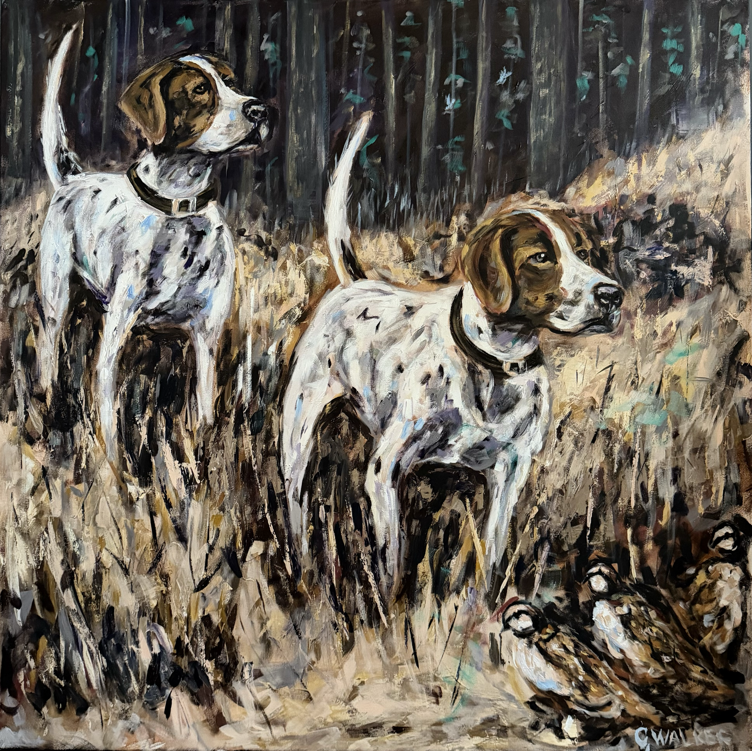 "Right under your nose" 

48x48 
SOLD 