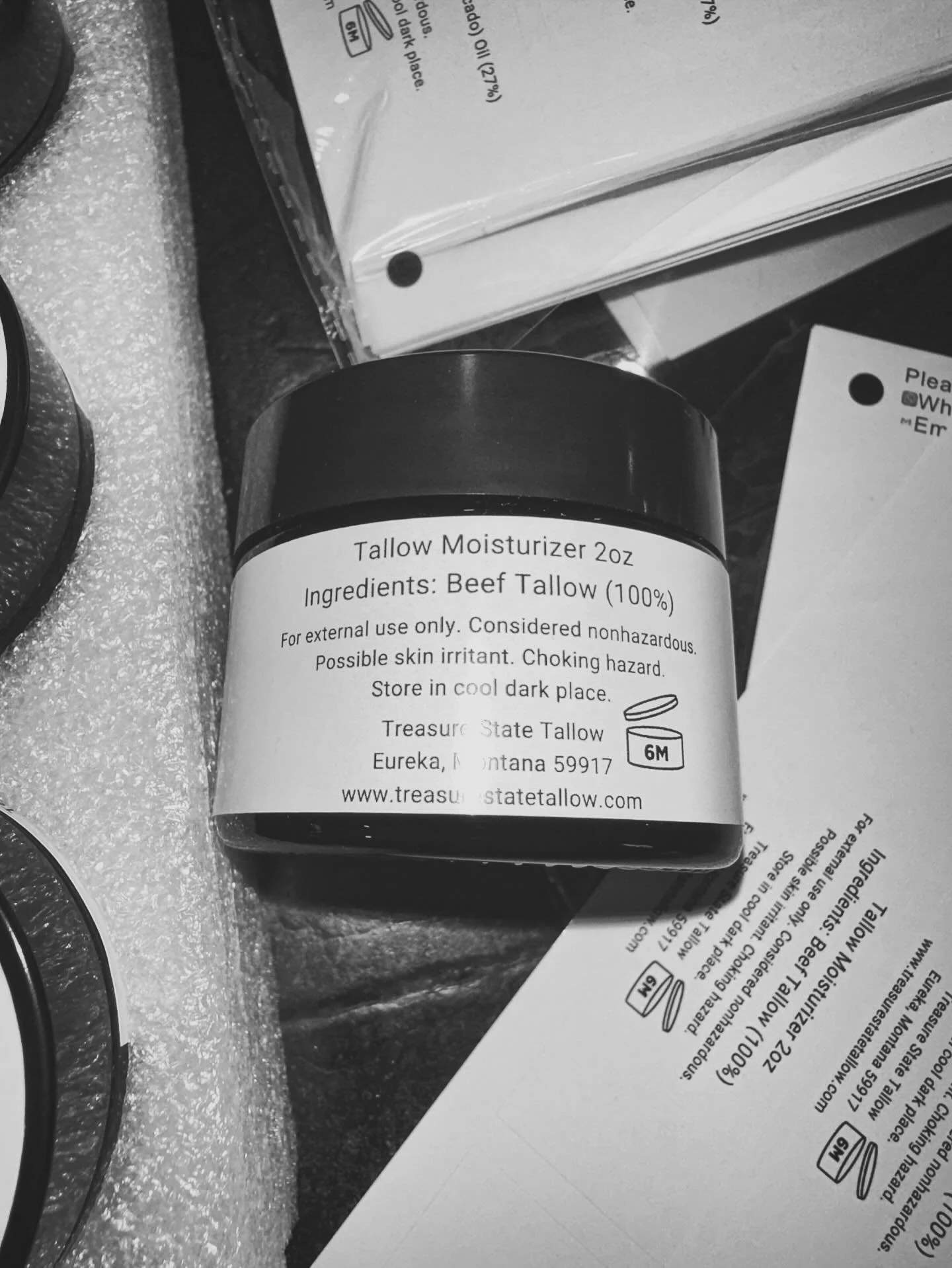 We have ingredient labels! 🐮