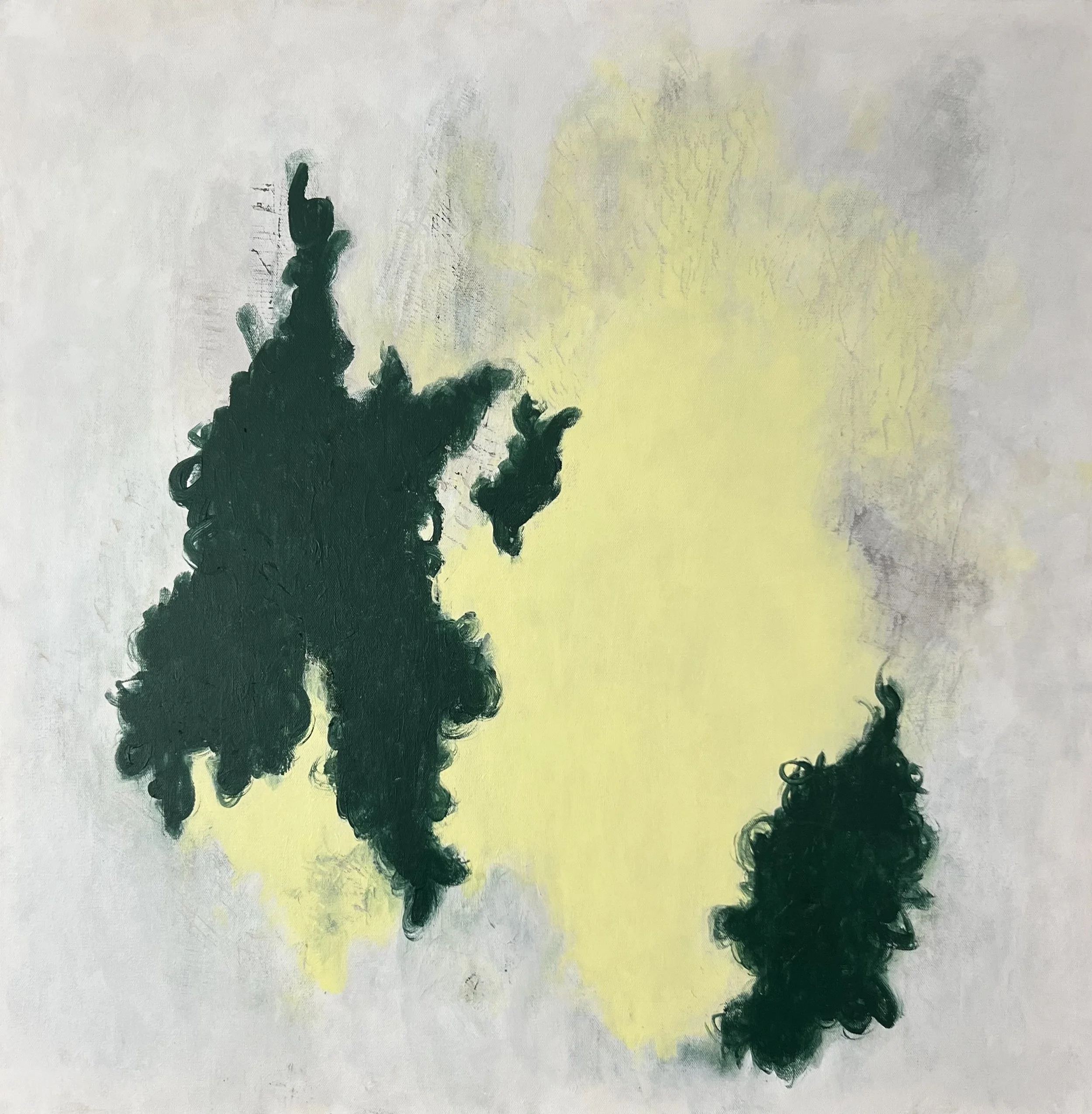 COMMITTEE - Acrylic on Canvas - 30" x 30"