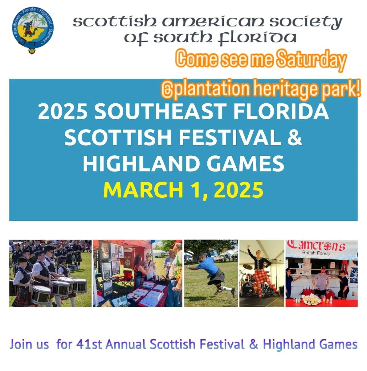 I will have a table with giveaways and information. Great family event with food, music, fun and games!