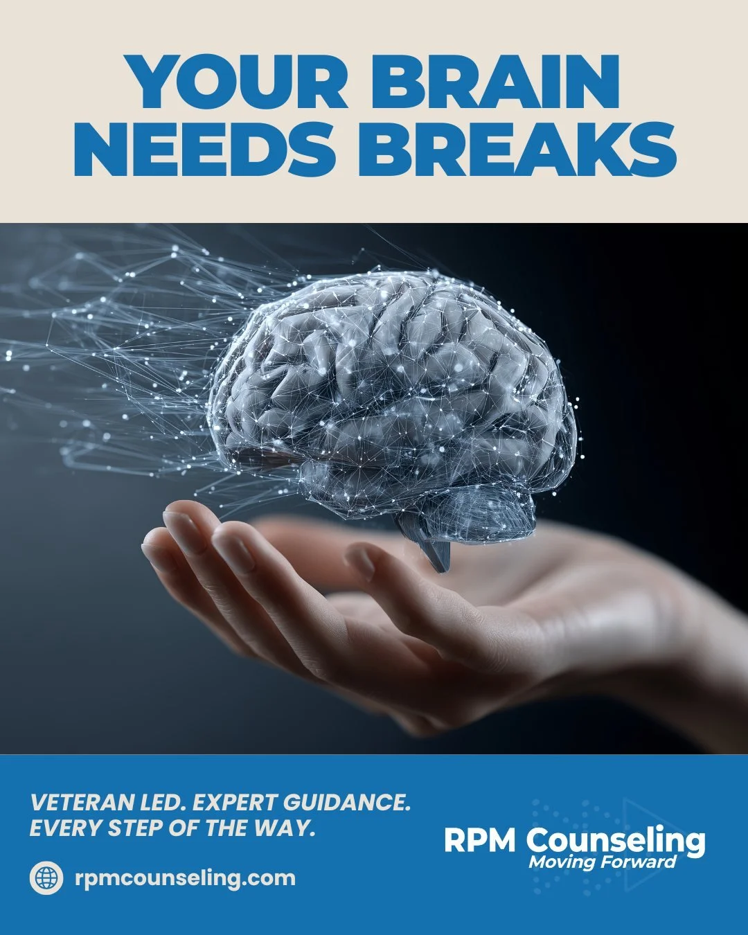 Constant input overloads your mind. Silence, pauses, and boredom help restore mental clarity. 

Book your free consultation here: https://www.rpmcounseling.com

#RPMCounseling #StressManagement #AwarenessTools #MentalWellness