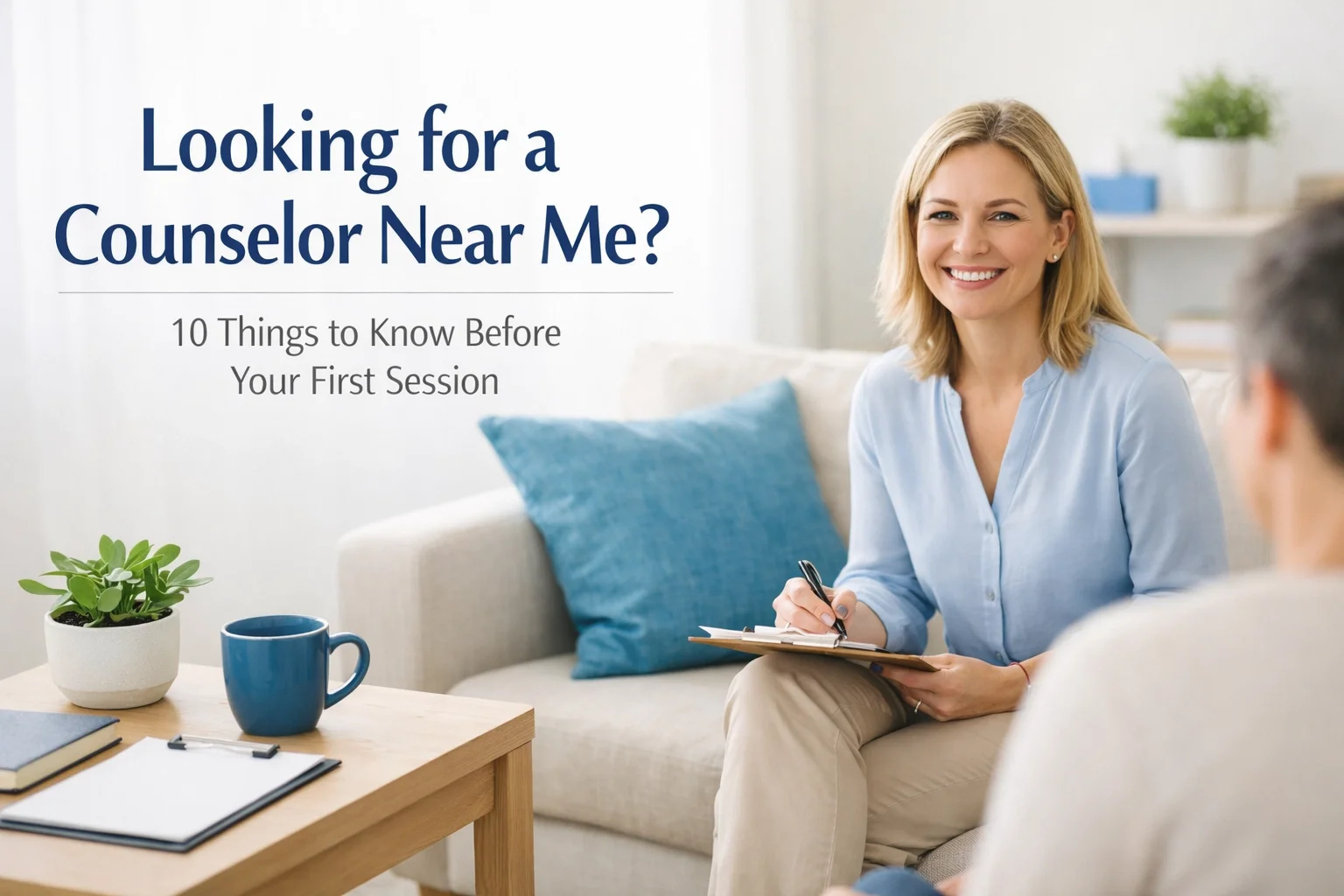 Looking for a Counselor Near Me? 10 Things to Know Before Your First Session